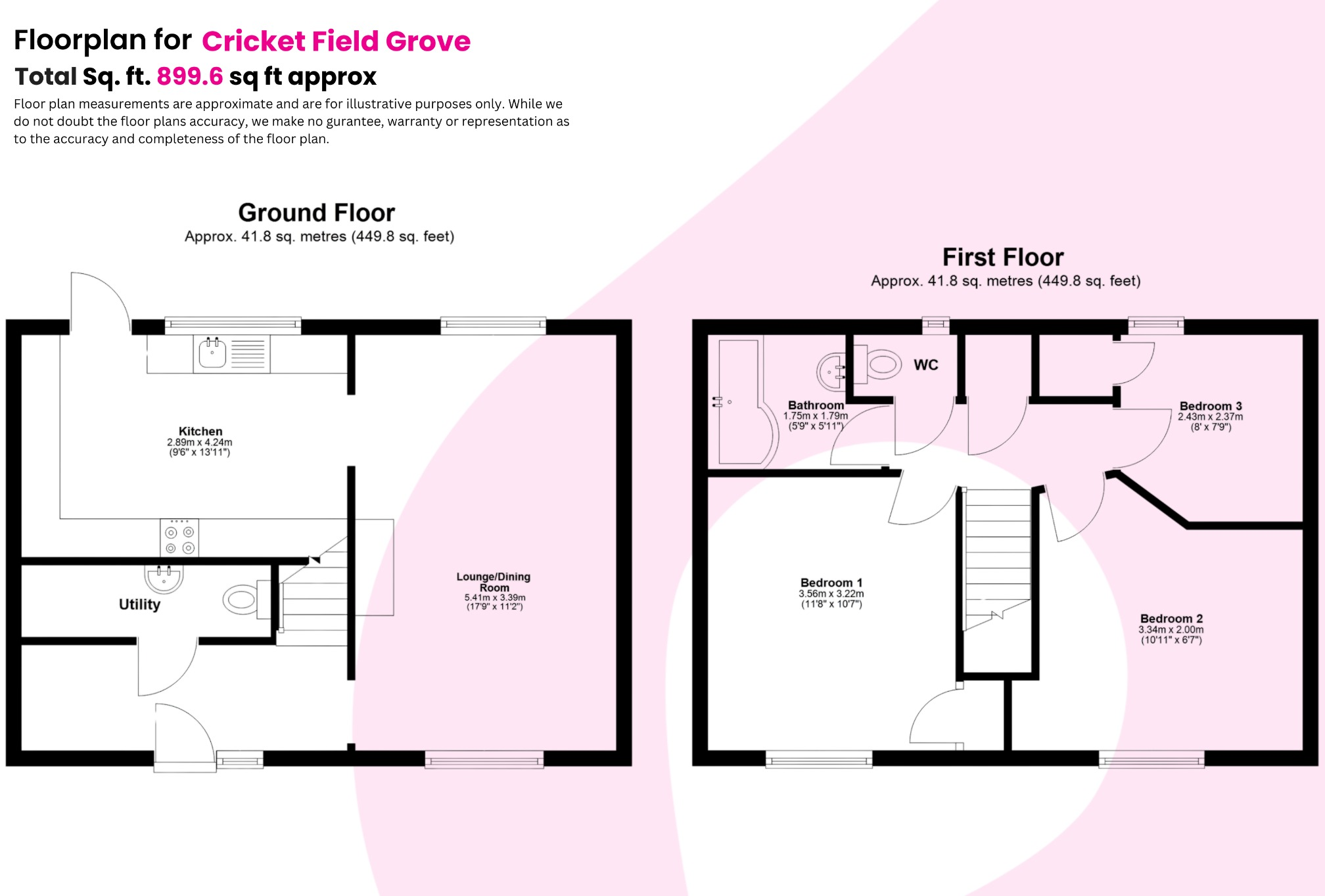 Cricket Field Grove, Crowthorne, Berkshire, RG45 floorplan