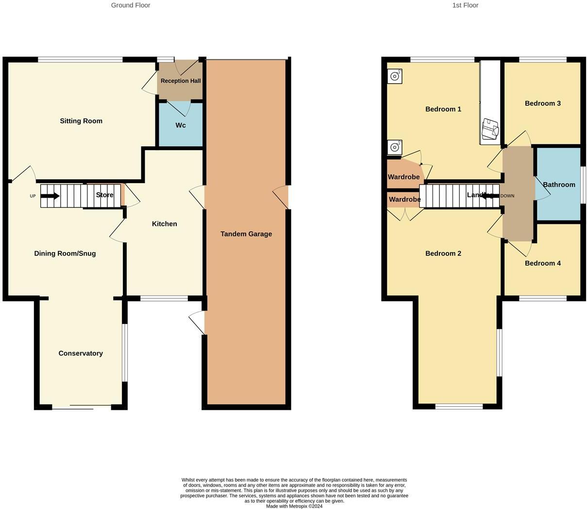 Newborough Close, Austrey floorplan