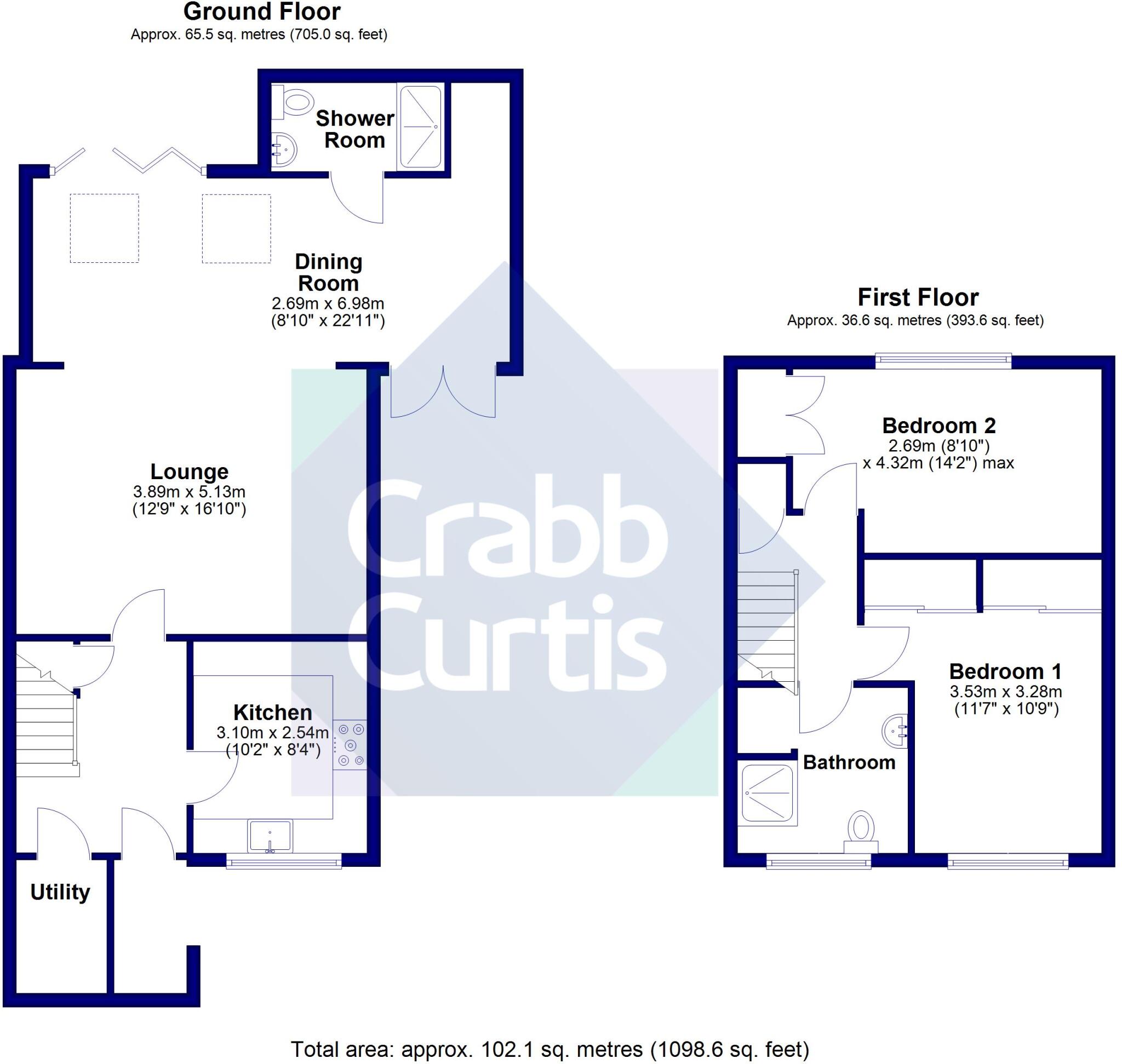 Antelope Gardens, Warwick, CV34 floorplan