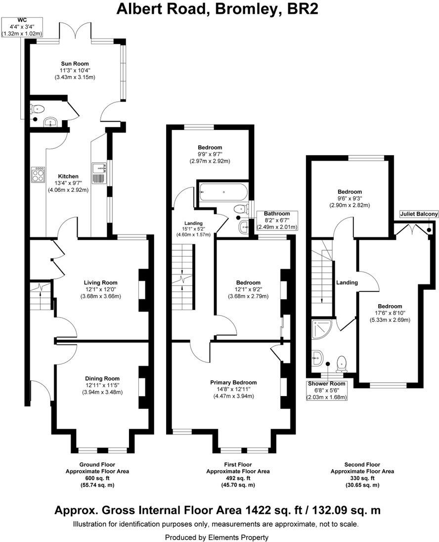 Albert Road, Bromley, BR2 floorplan