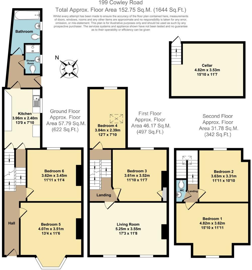 Cowley Road floorplan