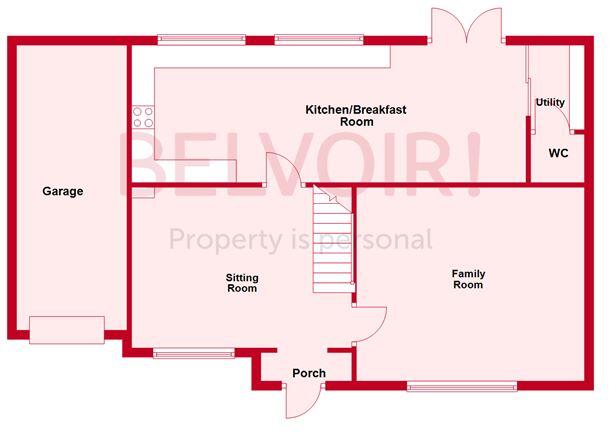 New Row, Deeping St James, PE6 floorplan