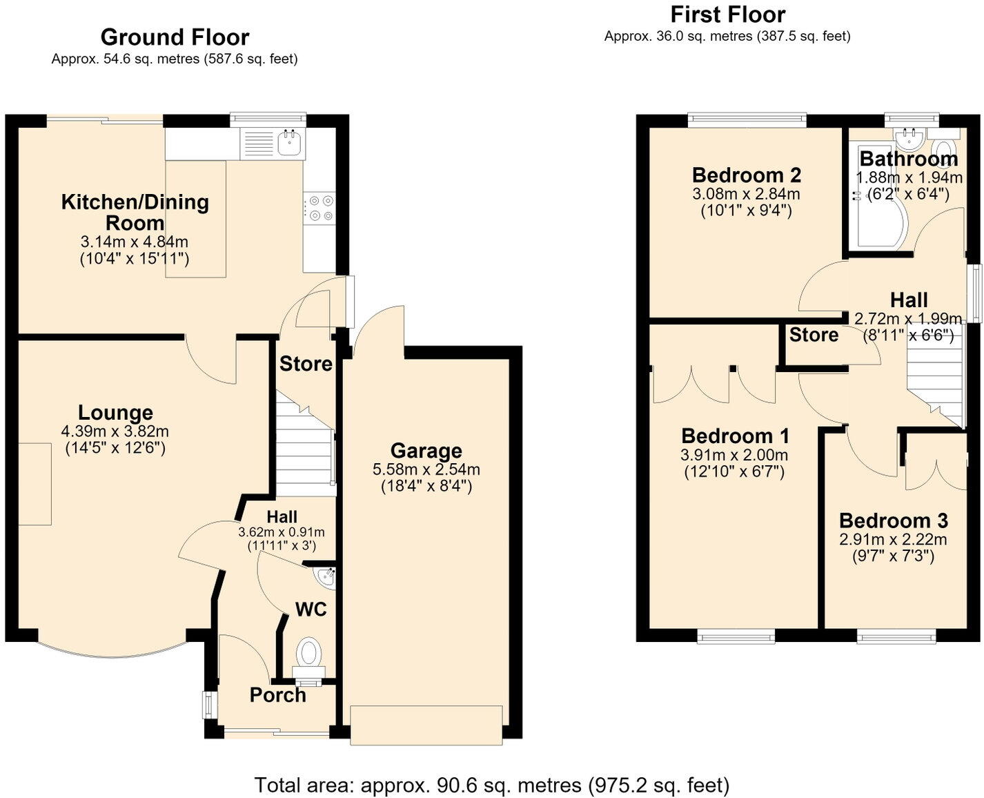 Admiral Parker Drive, Shenstone, Lichfield, WS14 0NS floorplan