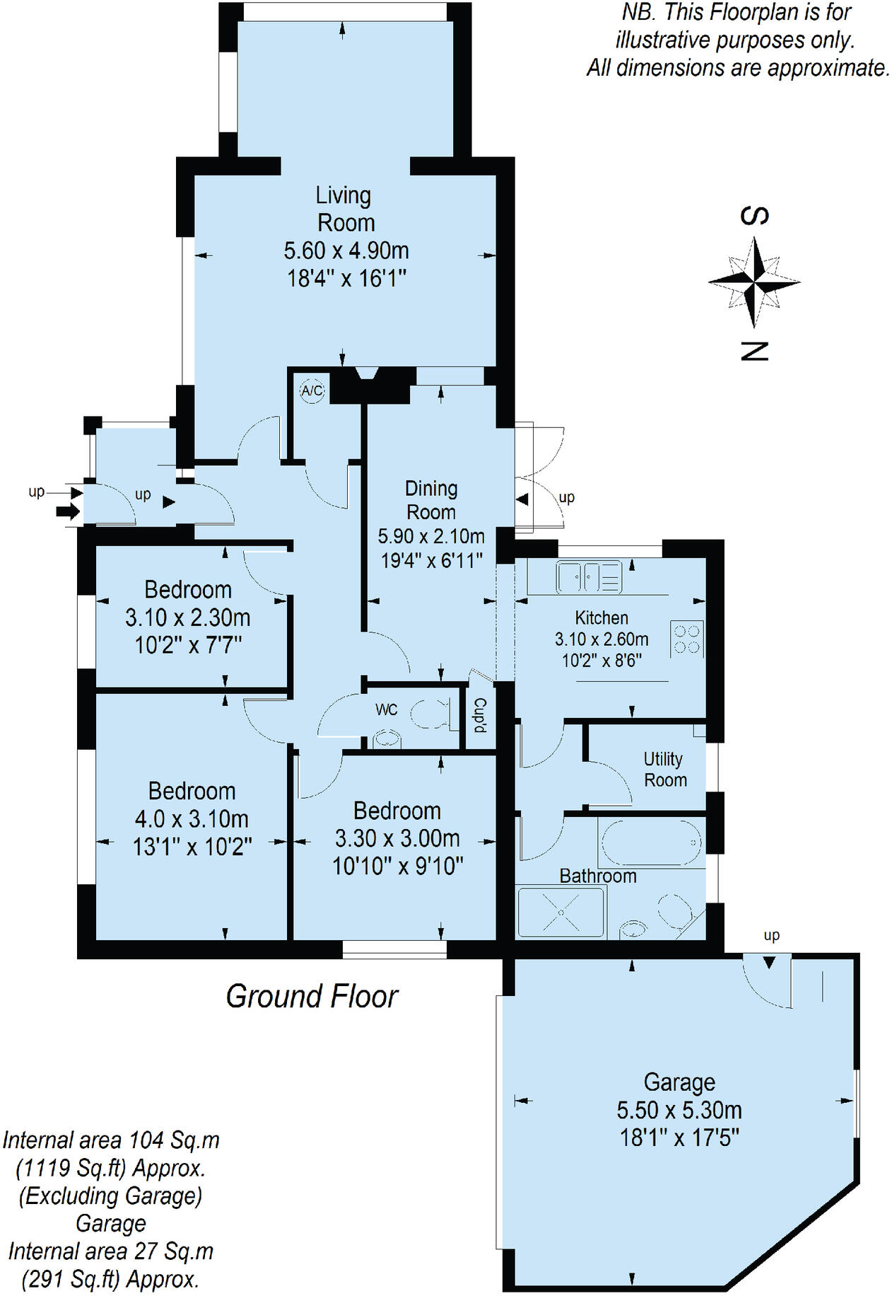 Charleton Way, West Charleton floorplan