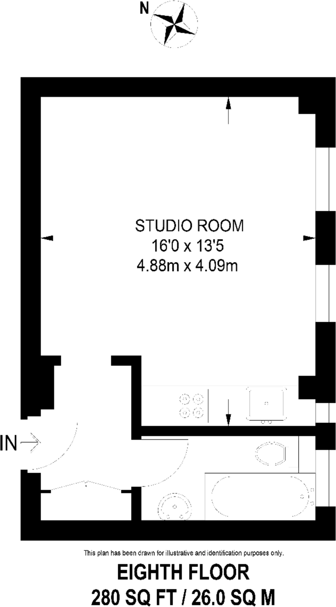 Edgware Road, Hyde Park Estate, London, W2 floorplan