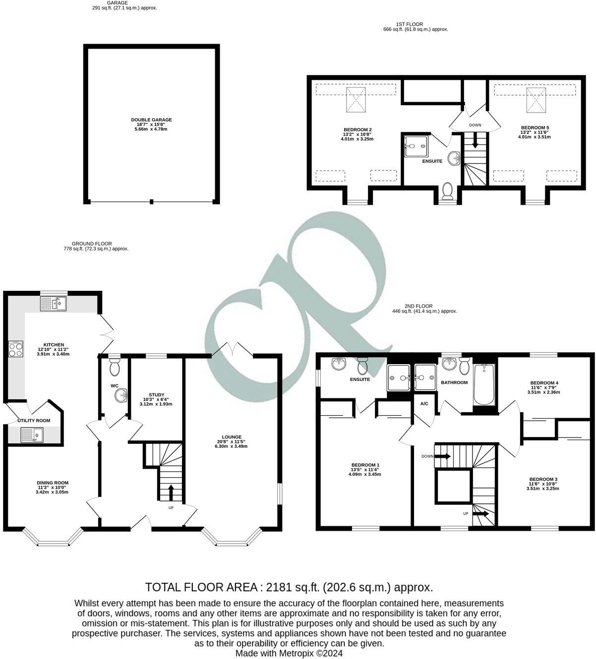 Falldor Way, Ampthill, Bedfordshire, MK45 floorplan