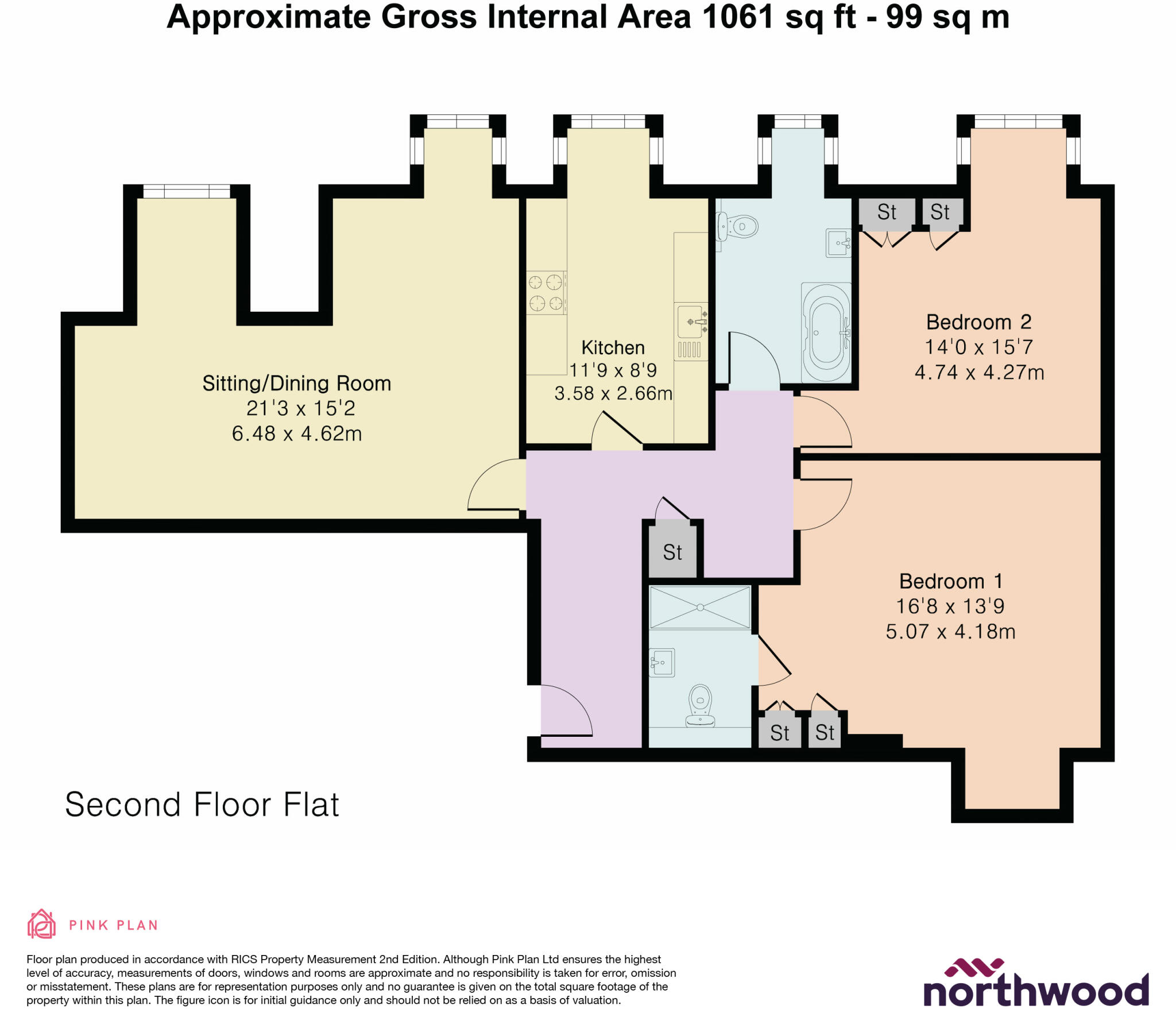 Victoria Street, St Albans, AL1 floorplan