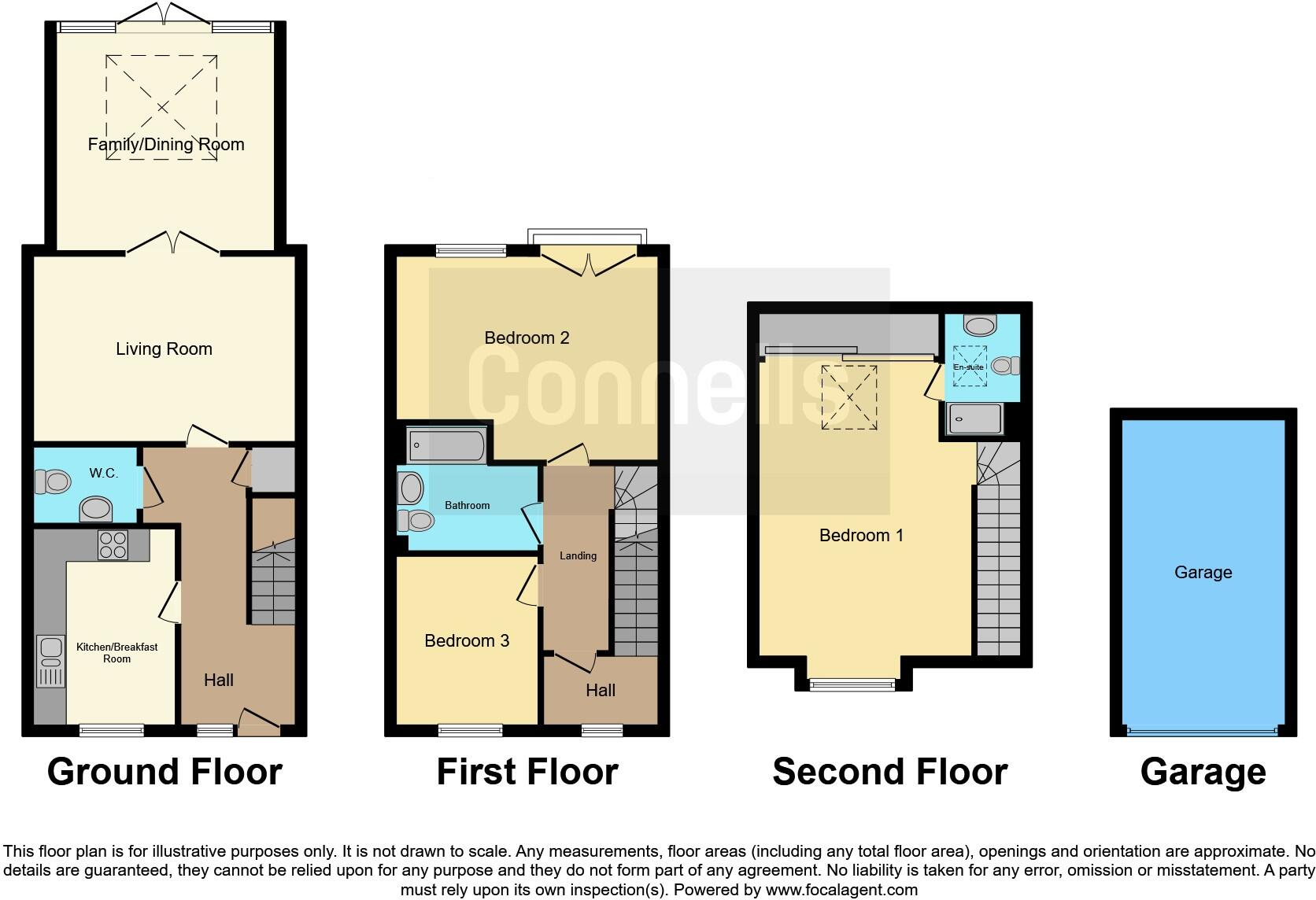 Brace Dein, Upper Cambourne, Cambridge floorplan