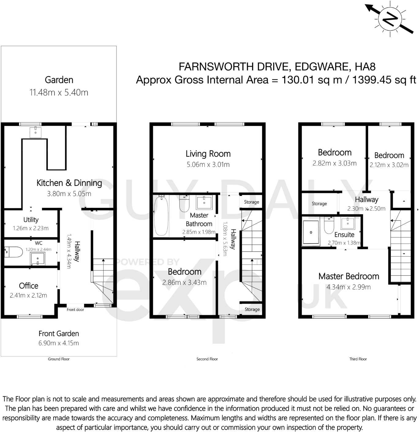 Farnsworth Drive, Edgware, HA8 floorplan