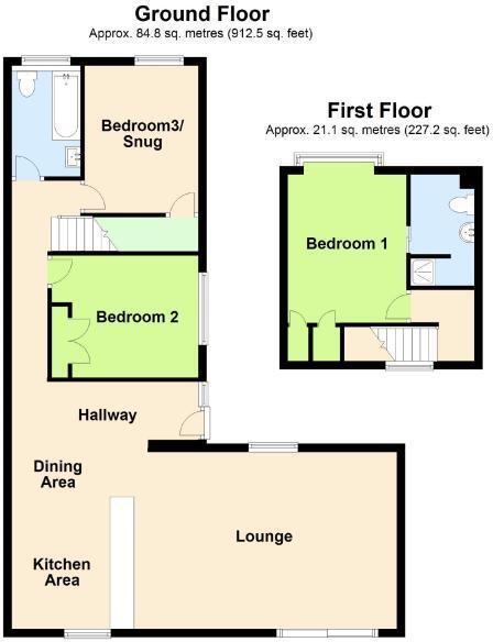 Deganwy Beach, Deganwy floorplan