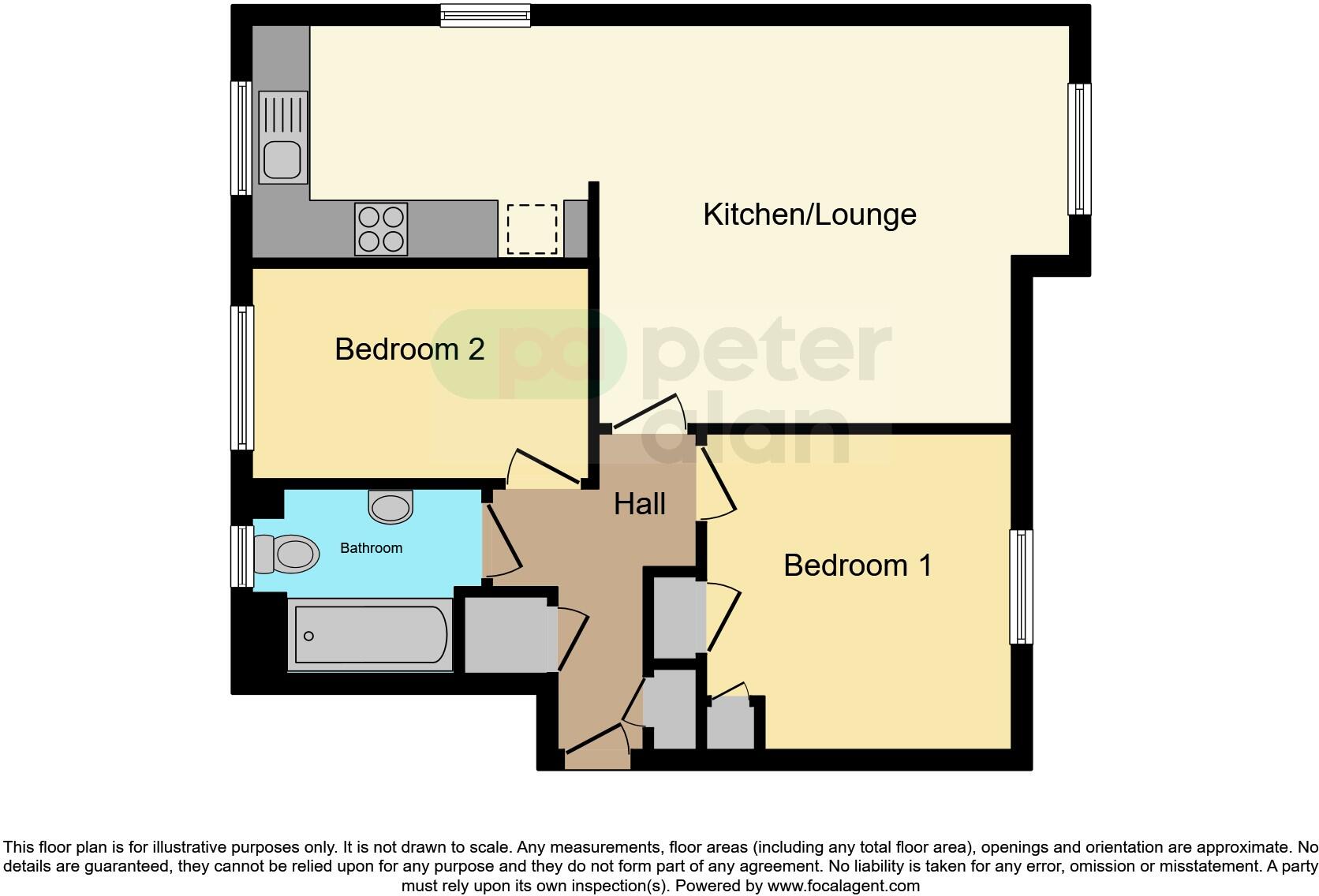 Ffordd Wallace, Barry floorplan