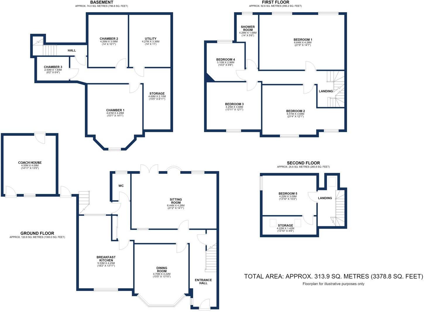 Brookfield Avenue, Timperley floorplan