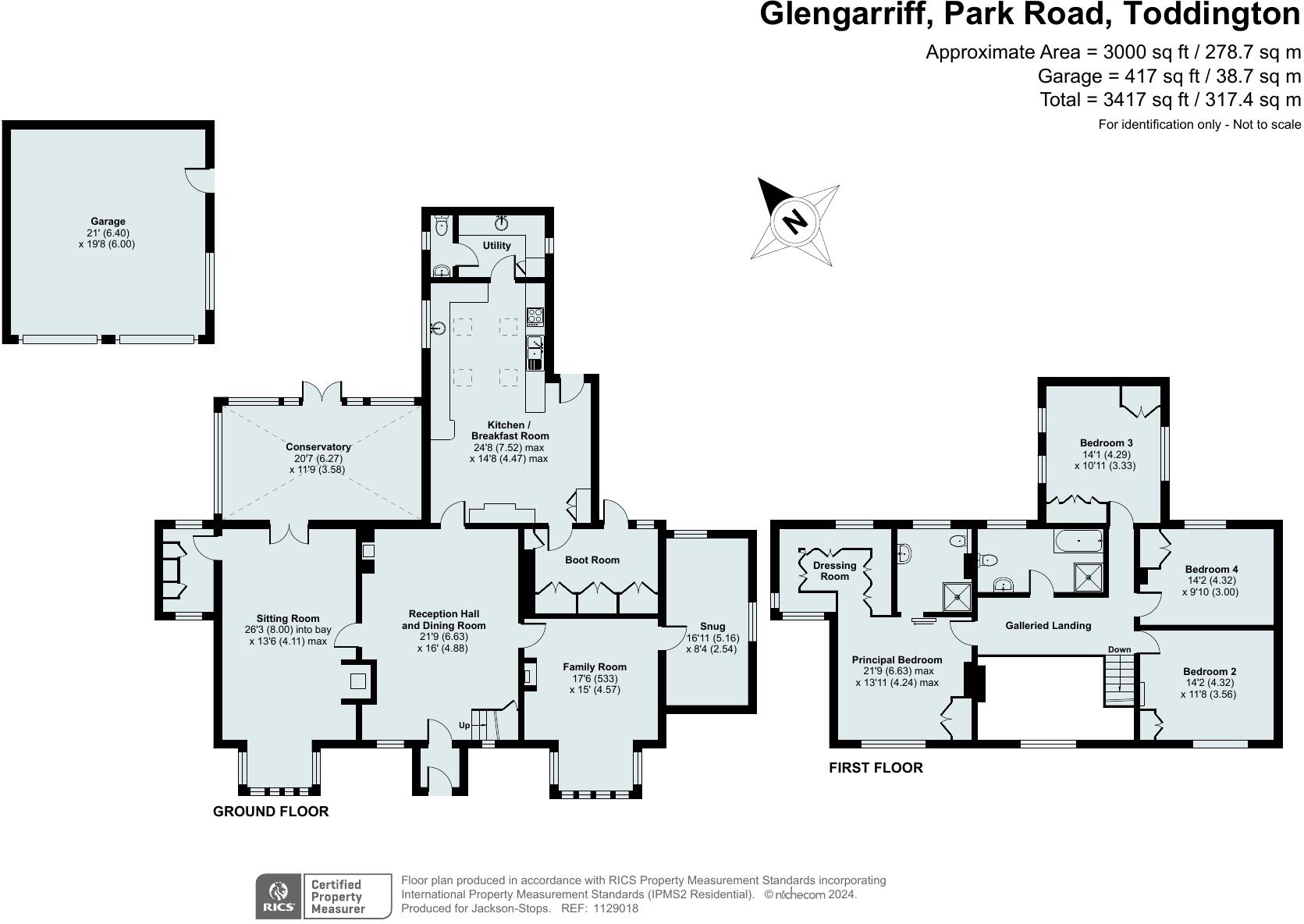 Park Road, Toddington, Dunstable, Bedfordshire, LU5 floorplan