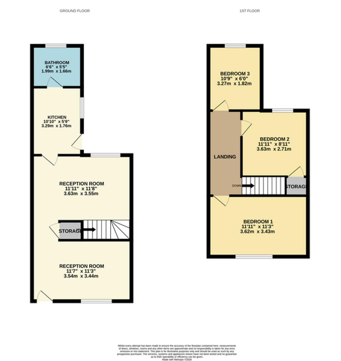 Old Mill Lane, Mansfield Woodhouse, NG19 floorplan