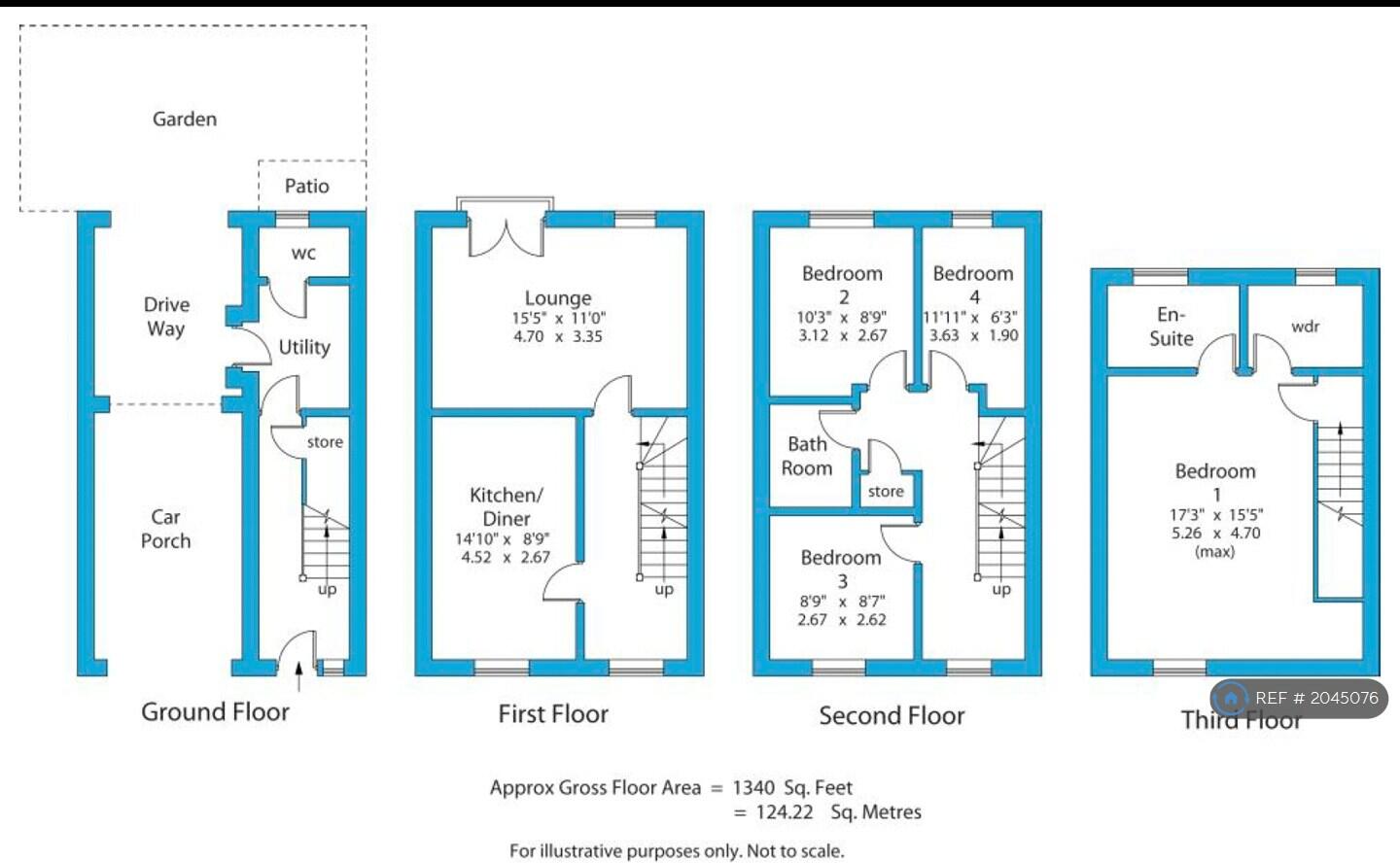 Twine Street, Leeds, LS10 floorplan