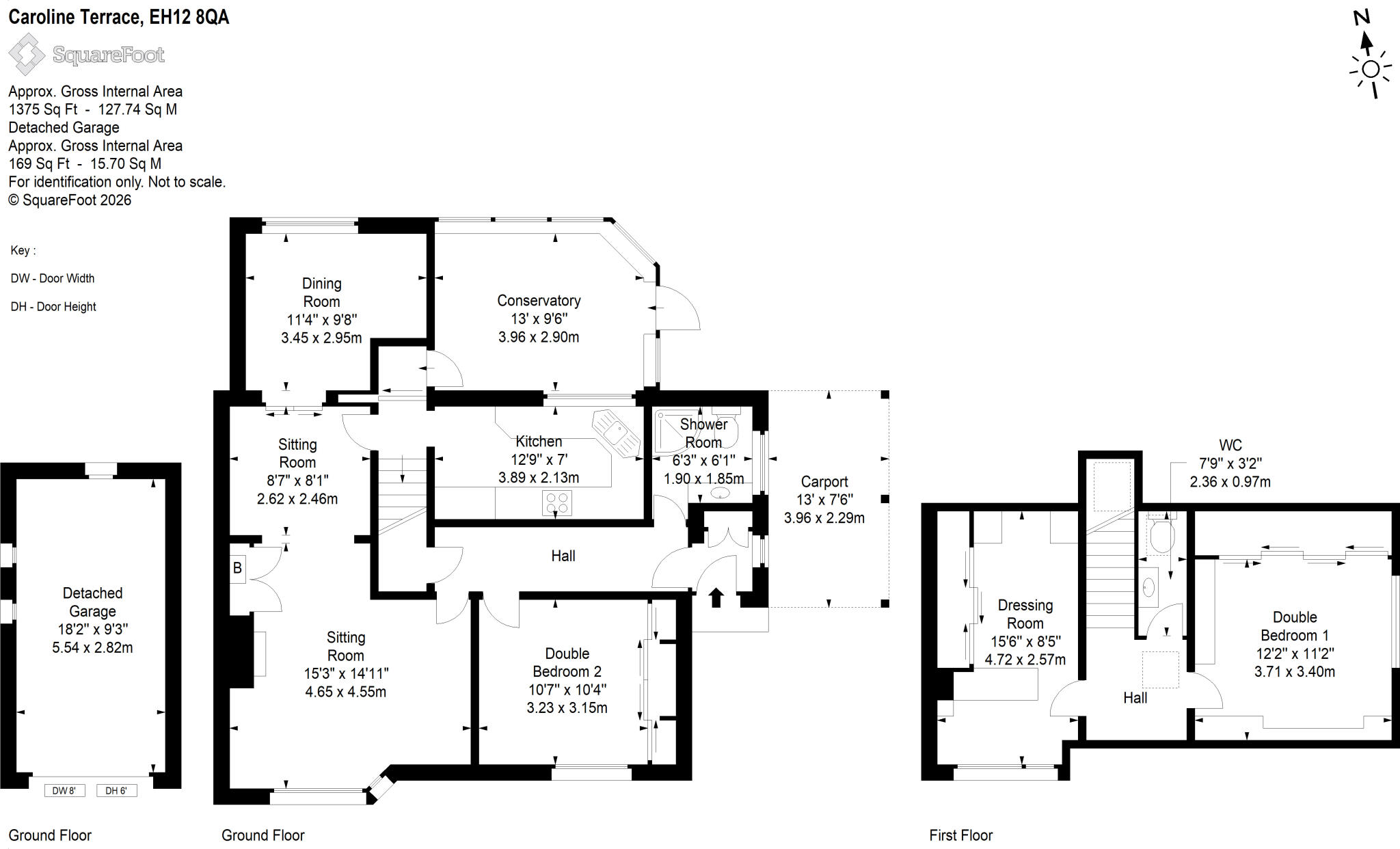 Caroline Terrace, Corstorphine, Edinburgh, EH12 floorplan