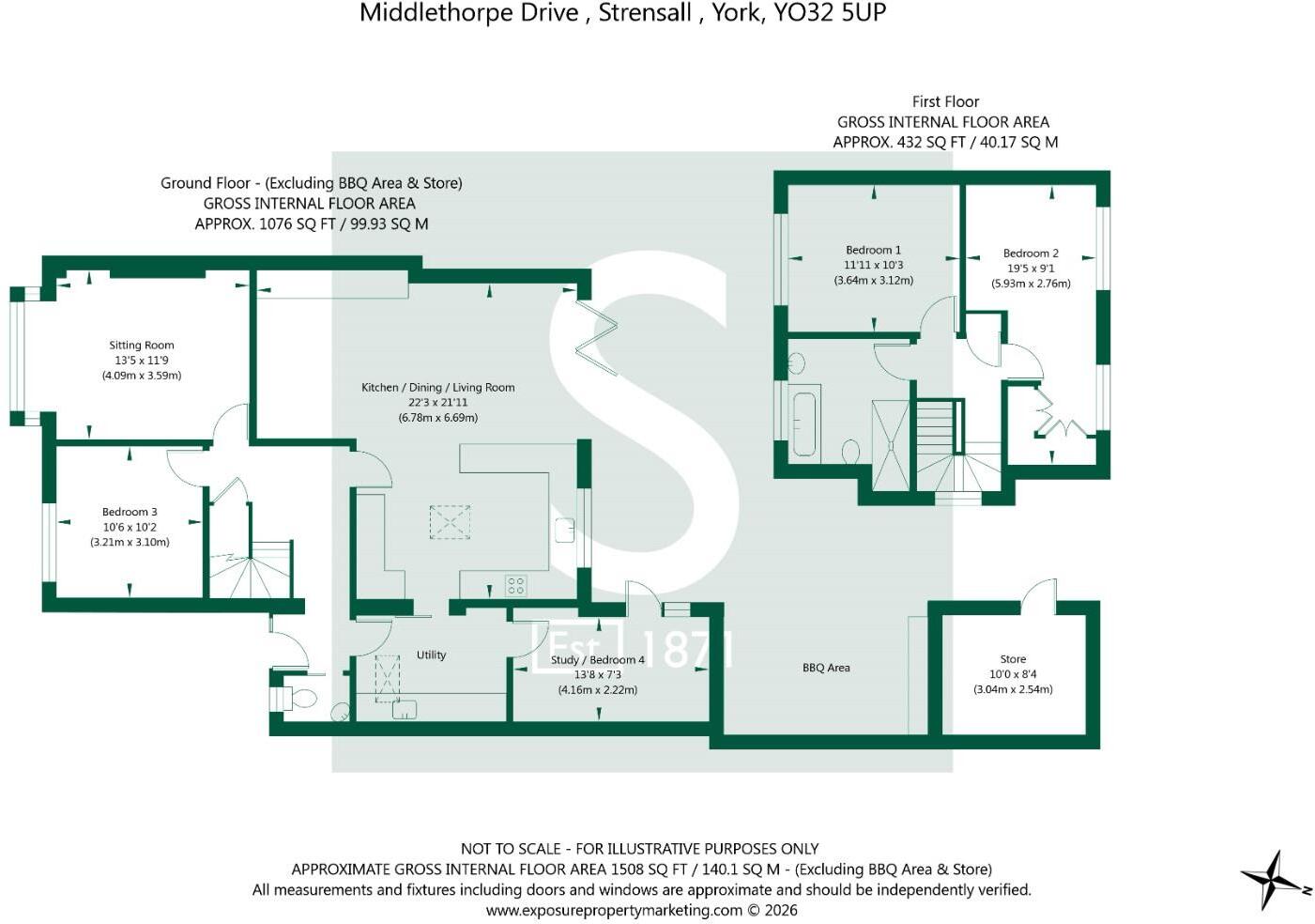 Middlecroft Drive, Strensall, York floorplan