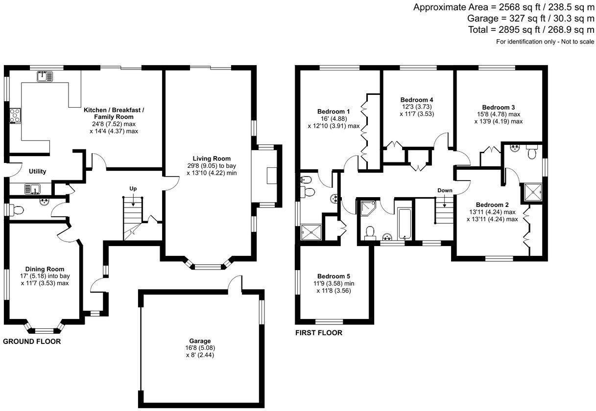 Woodland Lodge, Pulloxhill floorplan