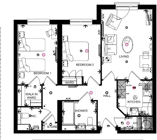 Eddington Lodge, Kendall floorplan