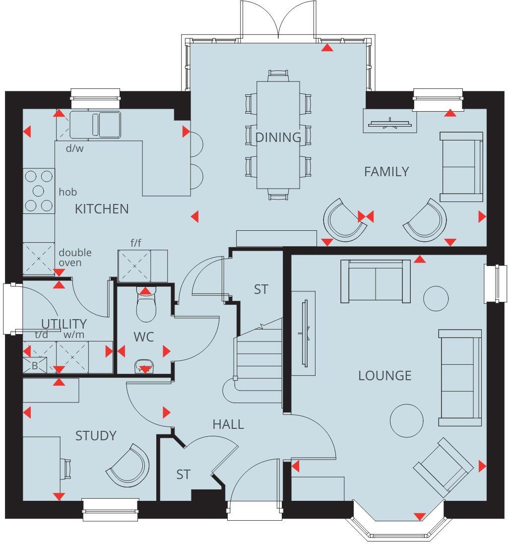 Niort Way, 
Wellingborough, 
Northamptonshire, 
NN8 6BU floorplan