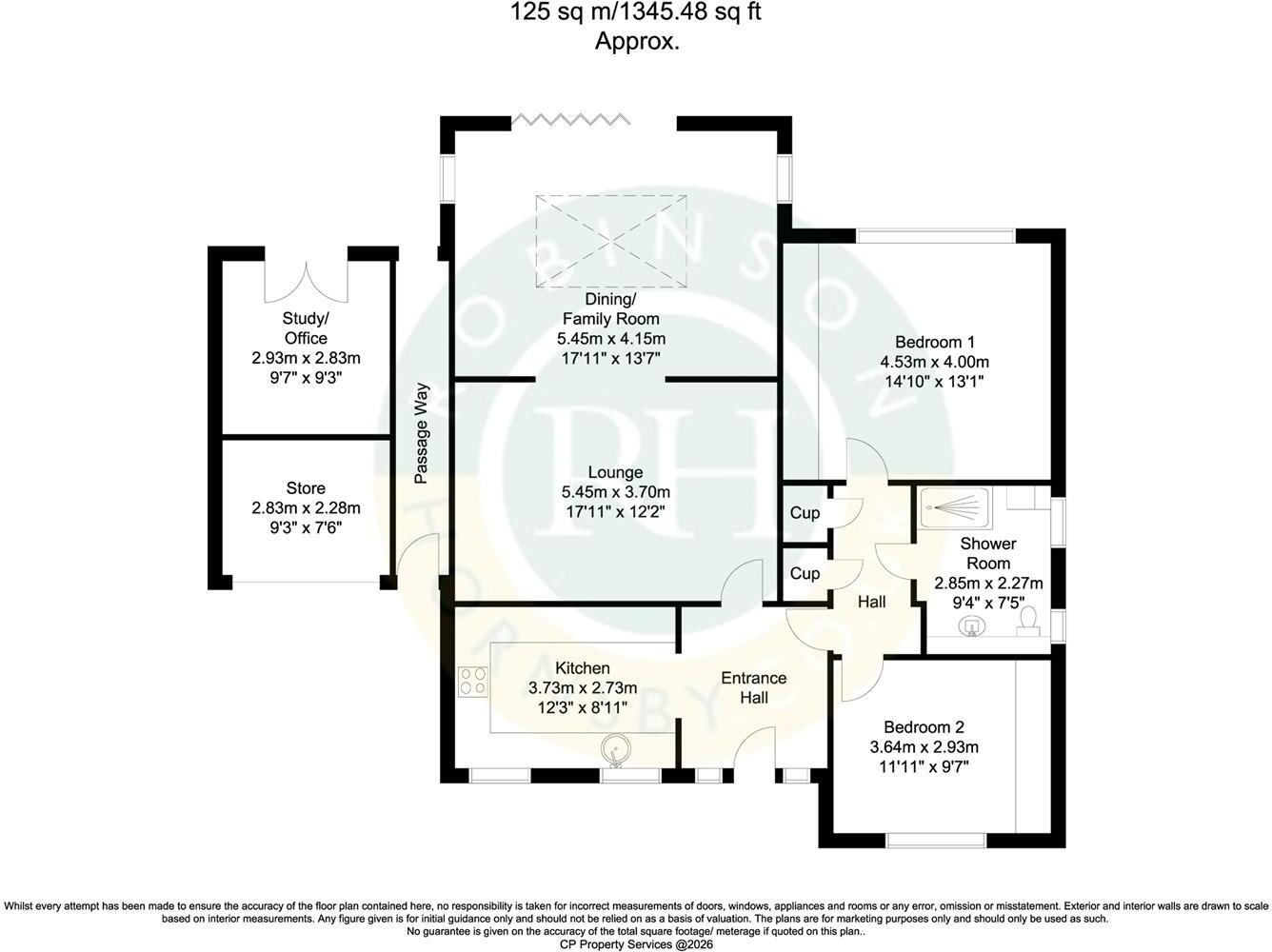 The Oval, Tickhill, Doncaster floorplan