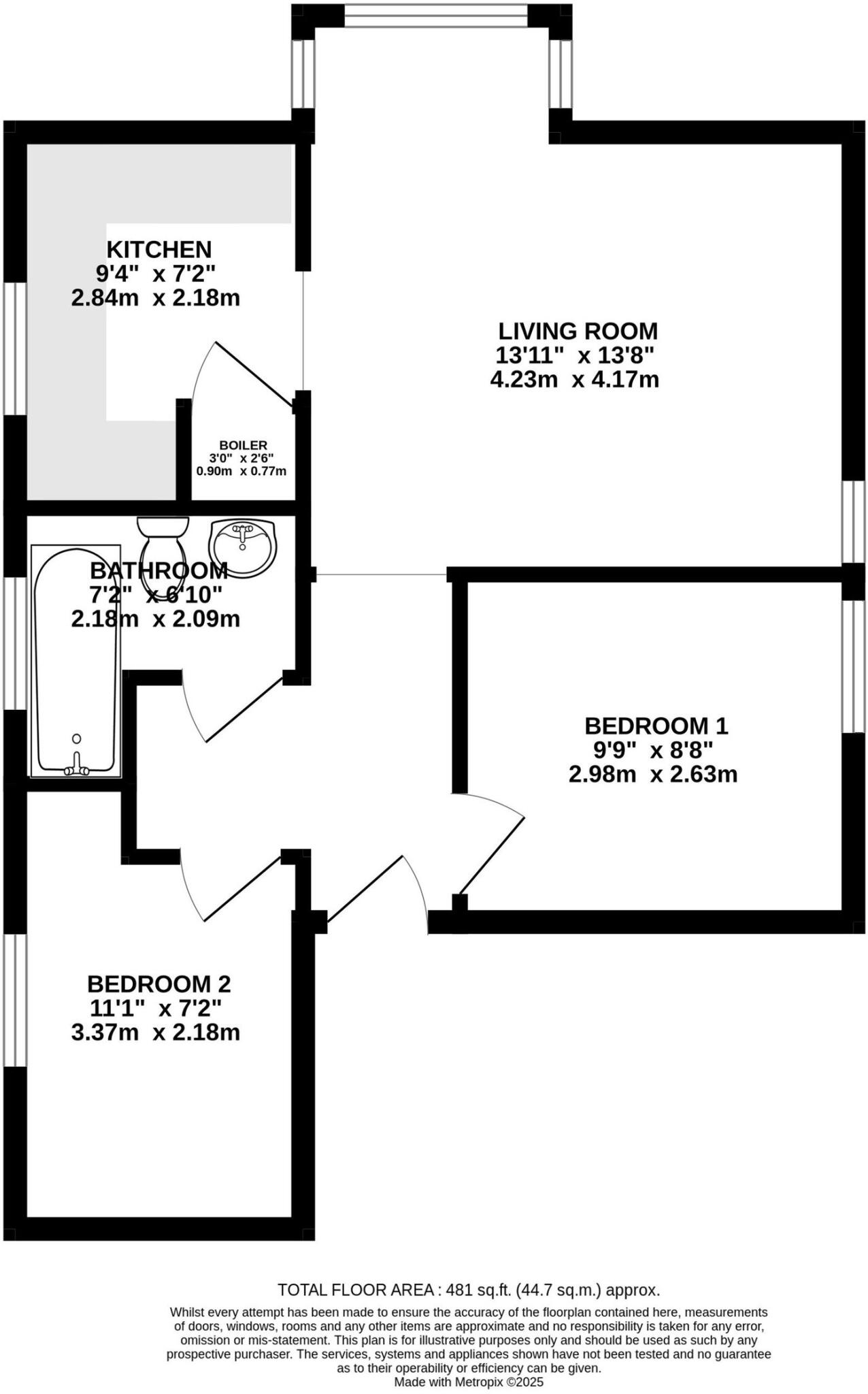 Bedminster, Ravenhill Road, BS3 floorplan