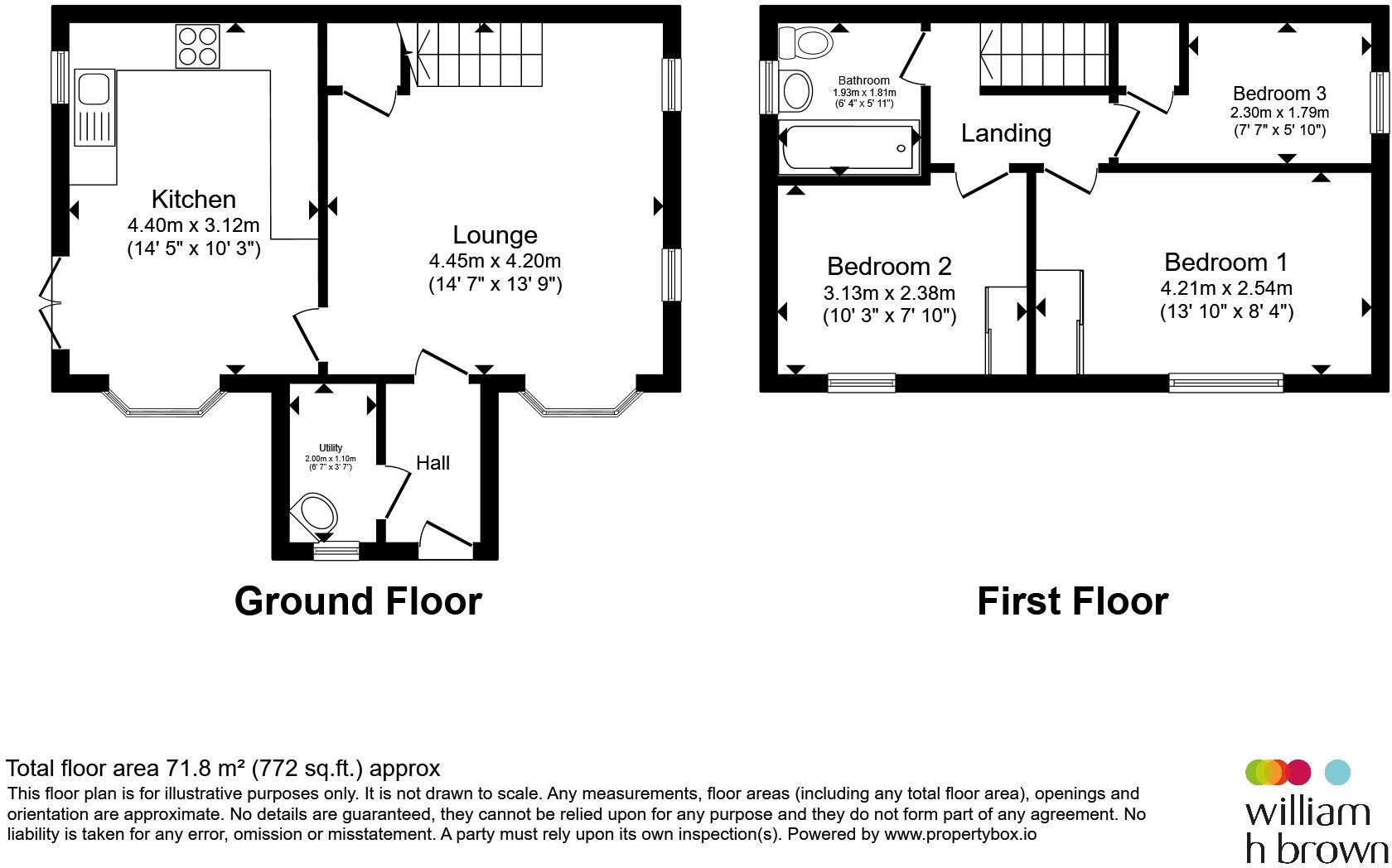 Nether View, Bolsover, Chesterfield floorplan