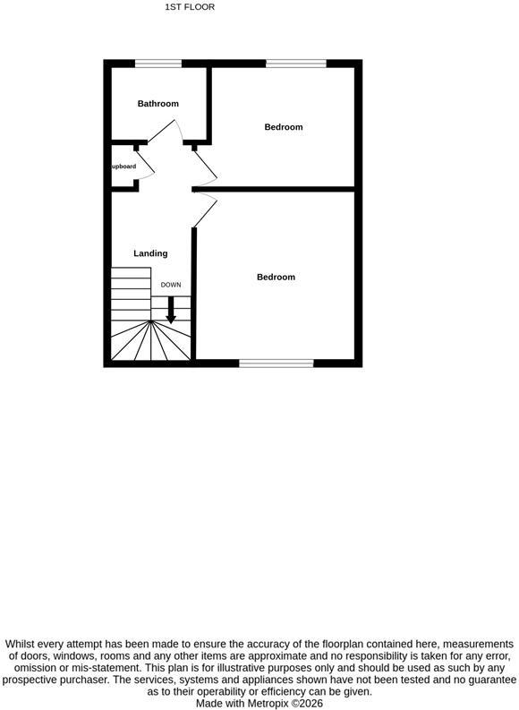 3 Browns Court, Bradley, BD20 9BE floorplan