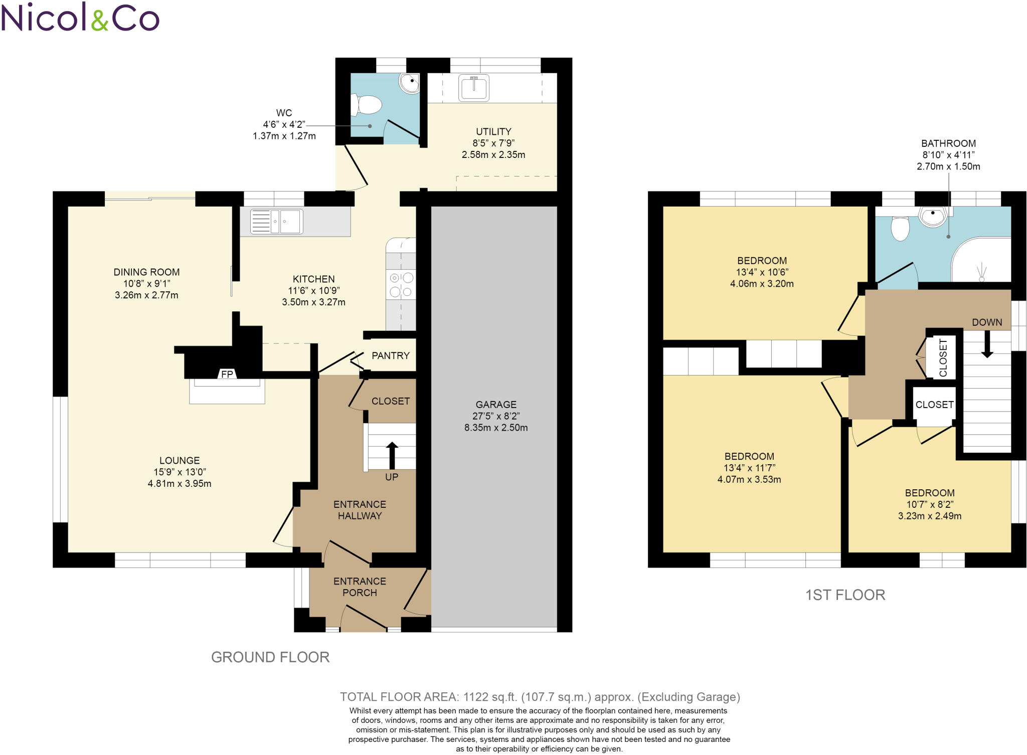 Birchwood Road, Malvern, Worcestershire, WR14 floorplan