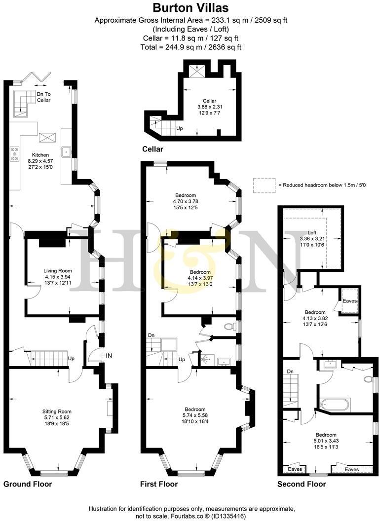 Burton Villas, Hove floorplan