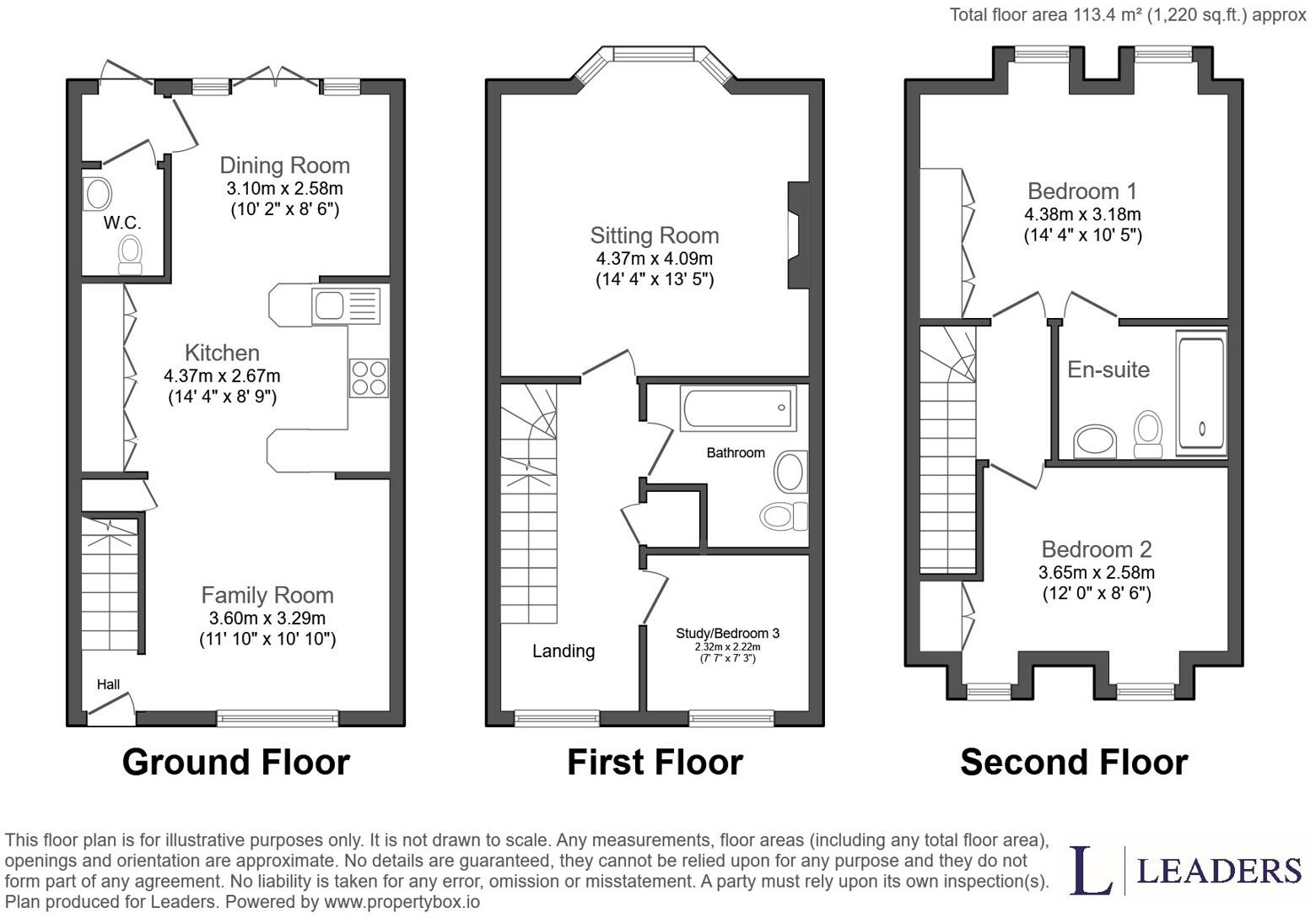 St. Martins Lane, Beckenham, BR3 floorplan