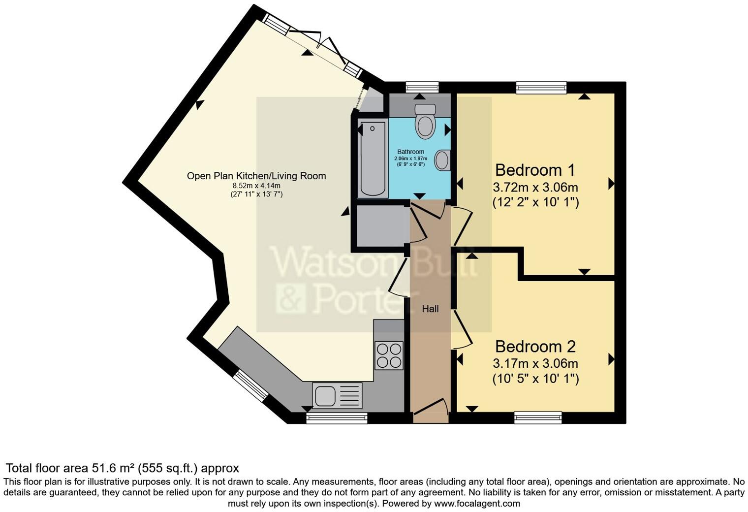St. Wilfred Drive, EAST COWES, Isle of Wight, PO32 floorplan