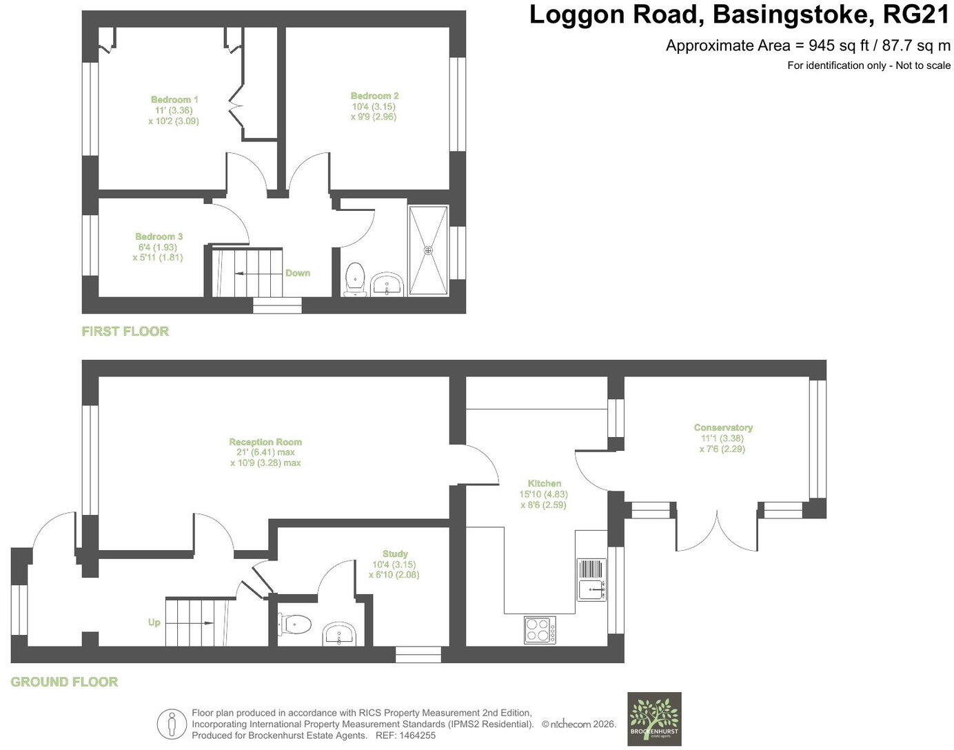 Loggon Road, Basingstoke RG21 3PB floorplan