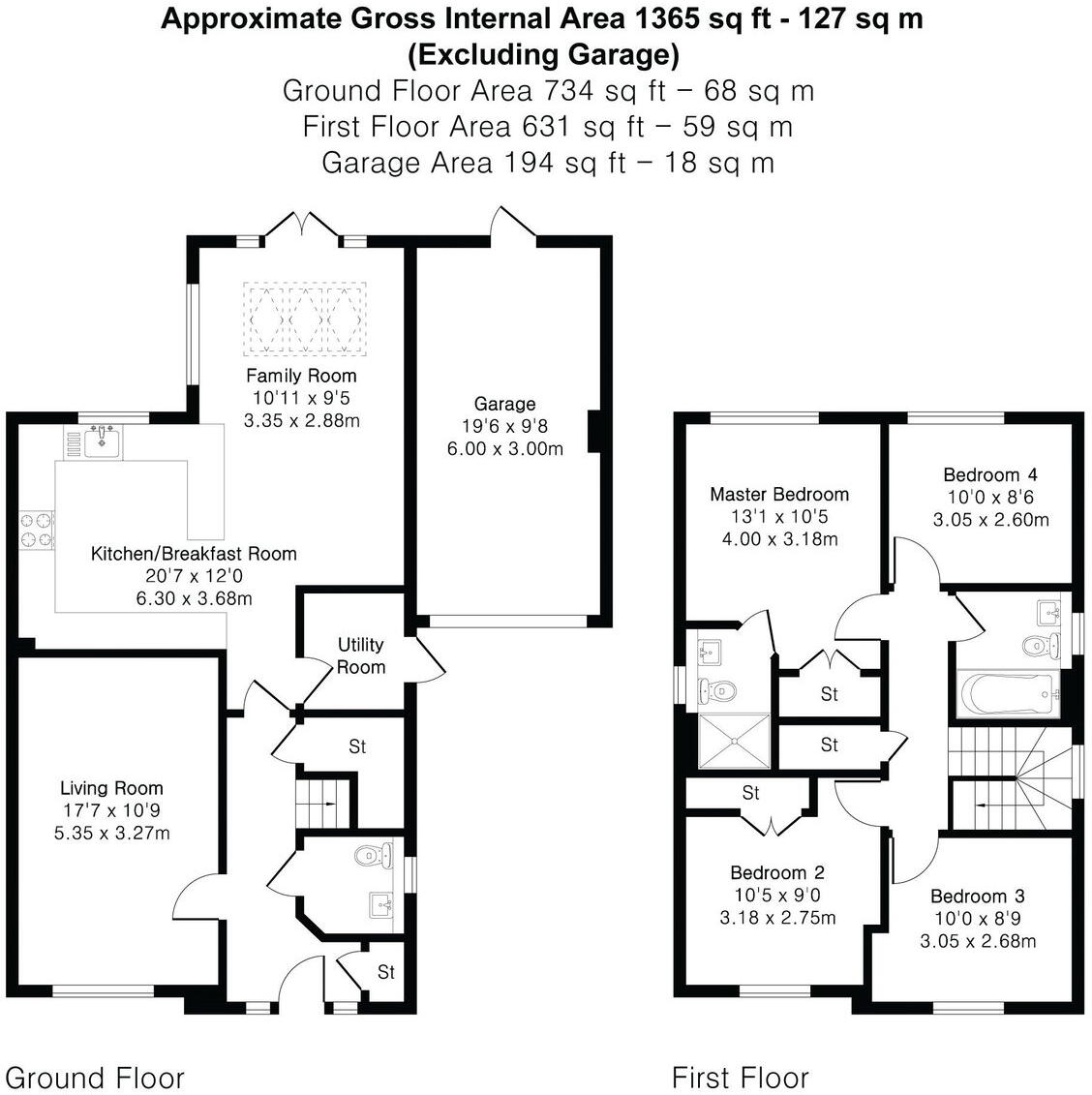Sweeters Field Road, Alfold GU6 8UD floorplan