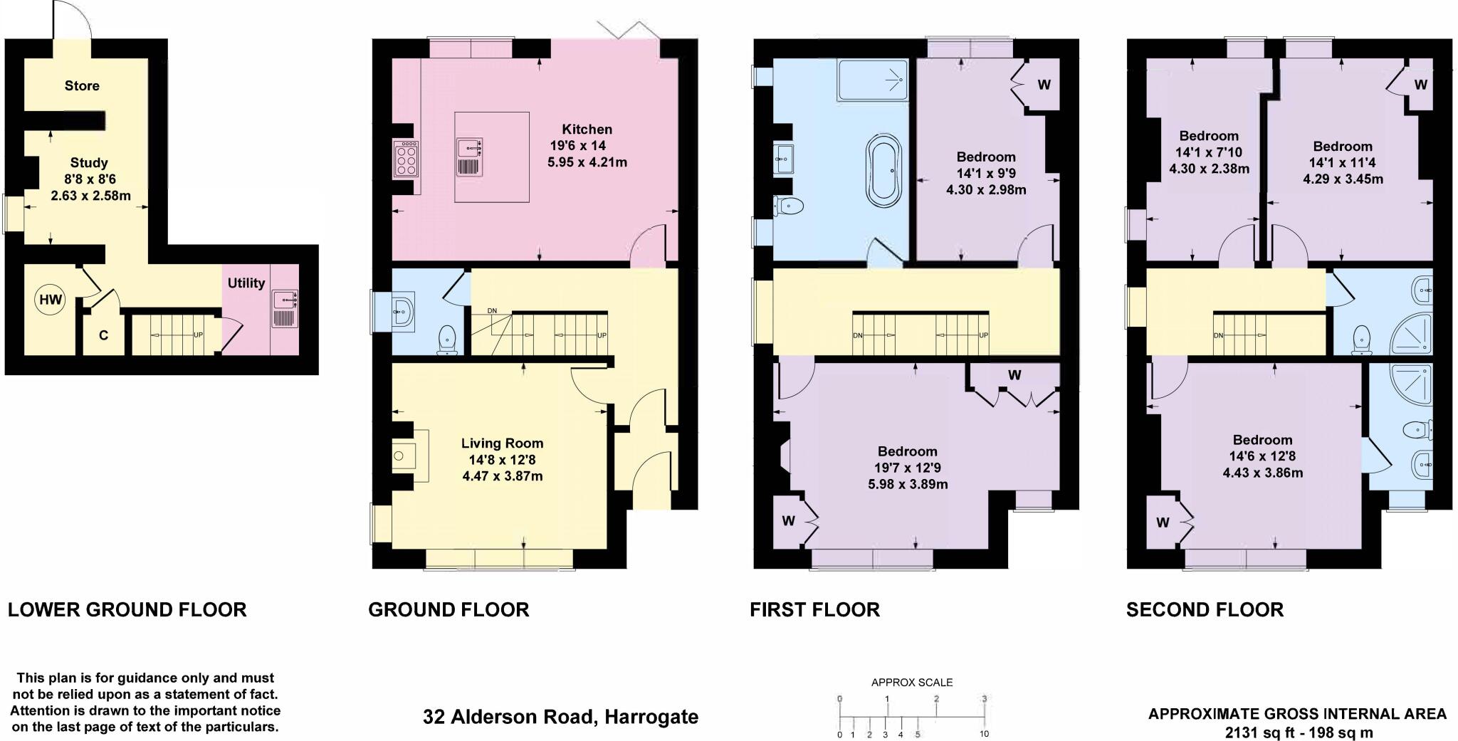 Alderson Road, Harrogate, HG2 floorplan