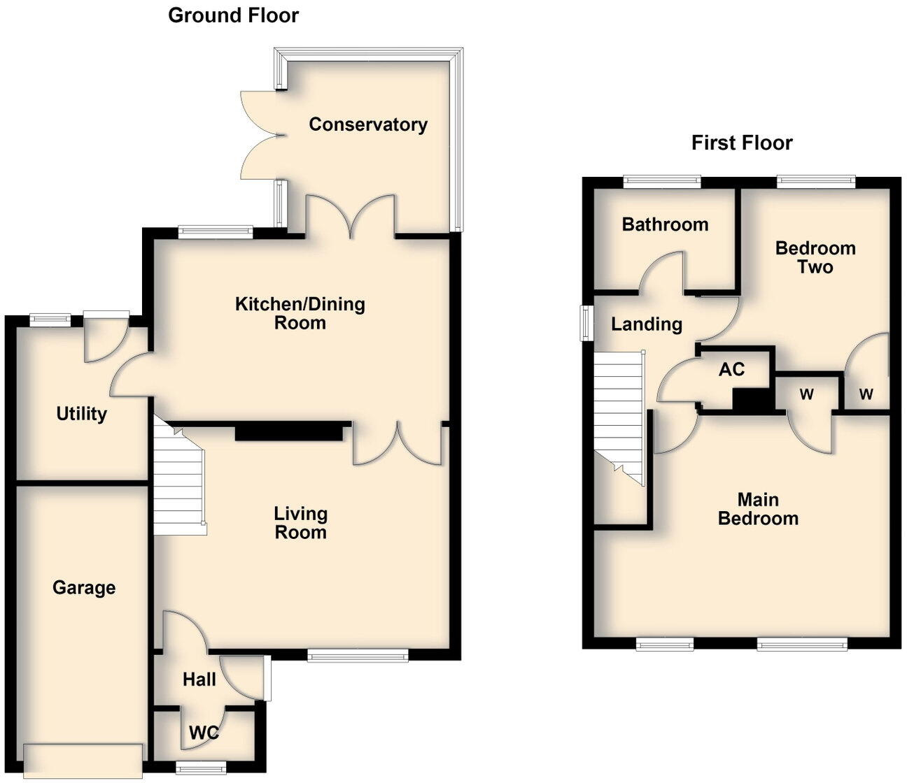 Westfield Close, Market Harborough, LE16 9DX floorplan