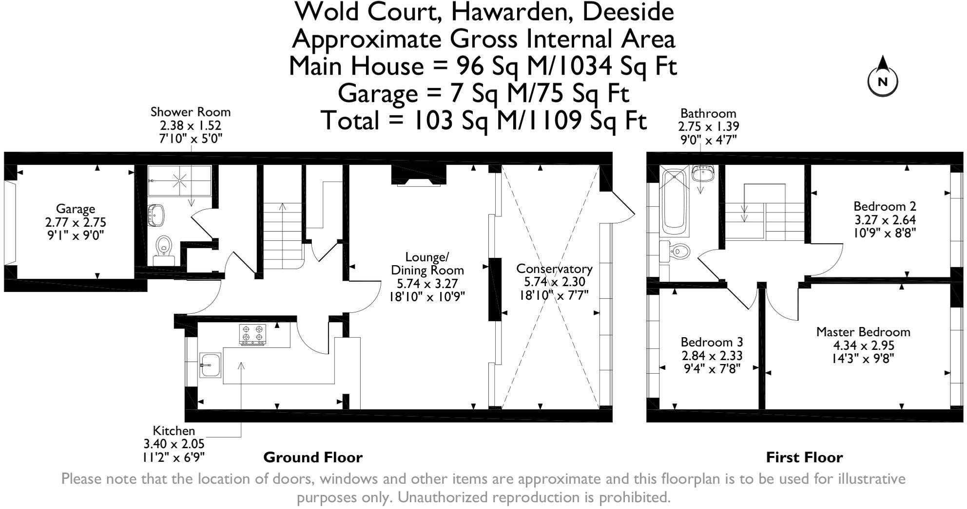 Wold Court, Hawarden, CH5 floorplan