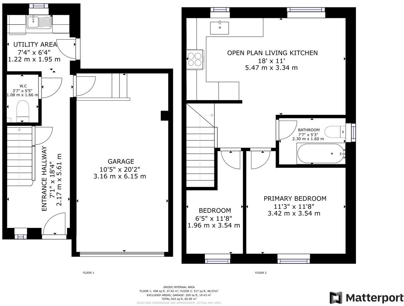 Vivian Street, Chester Green, Derby floorplan