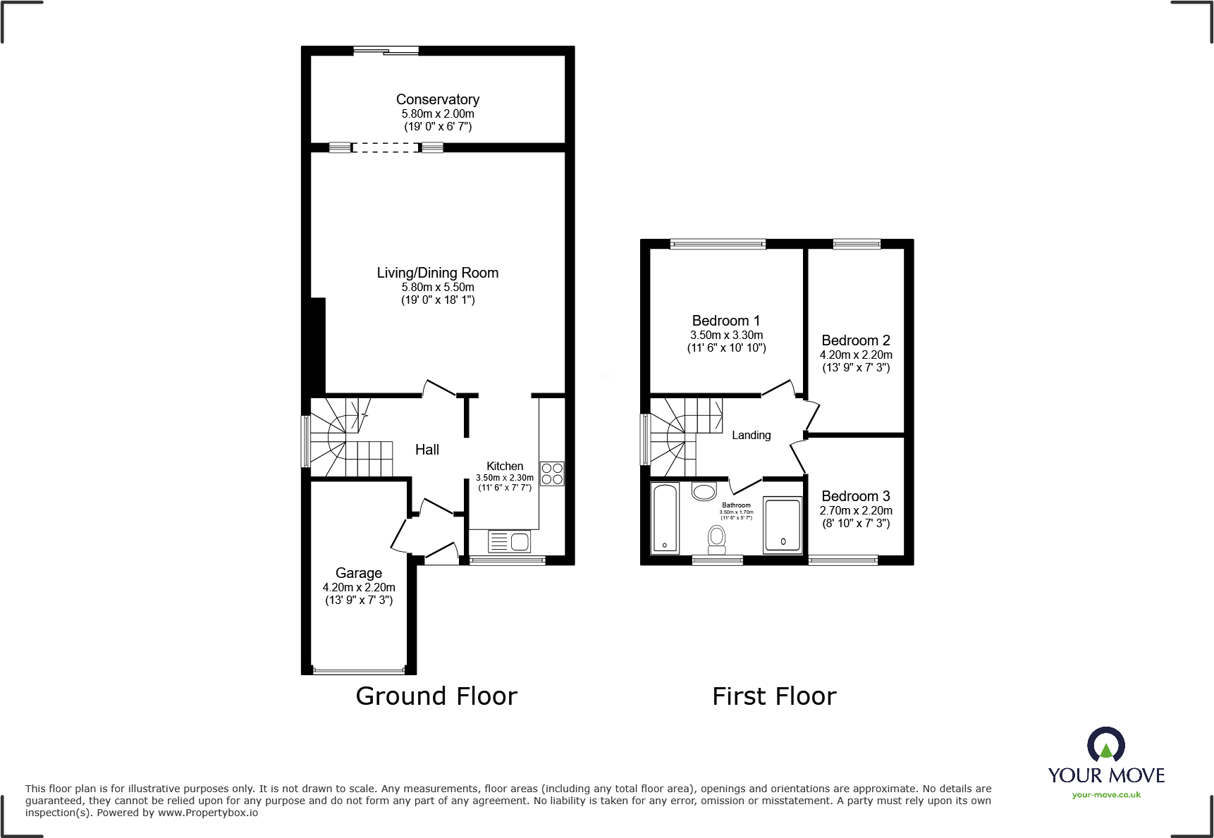 Fiveways Rise, Deal, Kent, CT14 floorplan