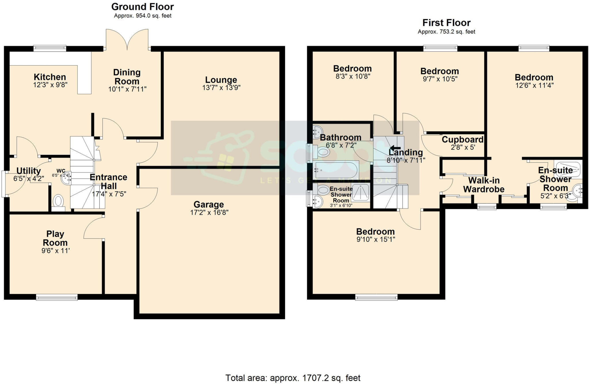 Brierley Close, Snaith, DN14 9 floorplan