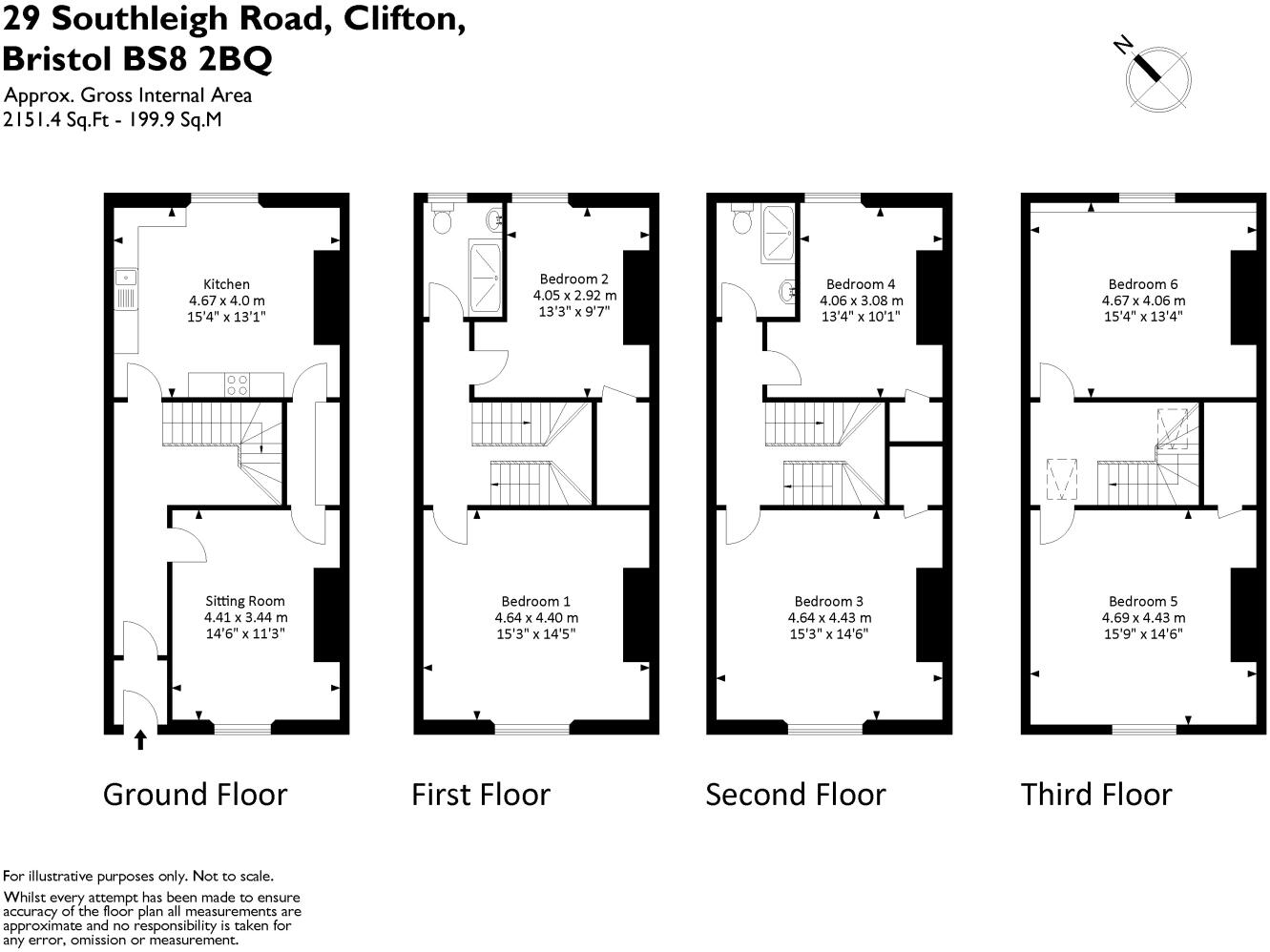 Southleigh Road, Clifton, Bristol, BS8 floorplan