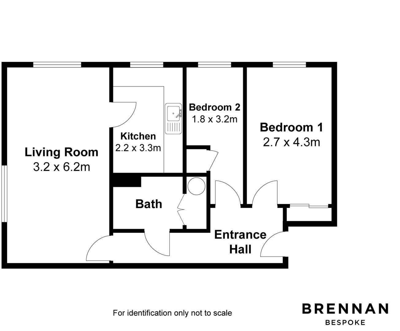 NN15, Cleaver Court, Station Road, Kettering floorplan