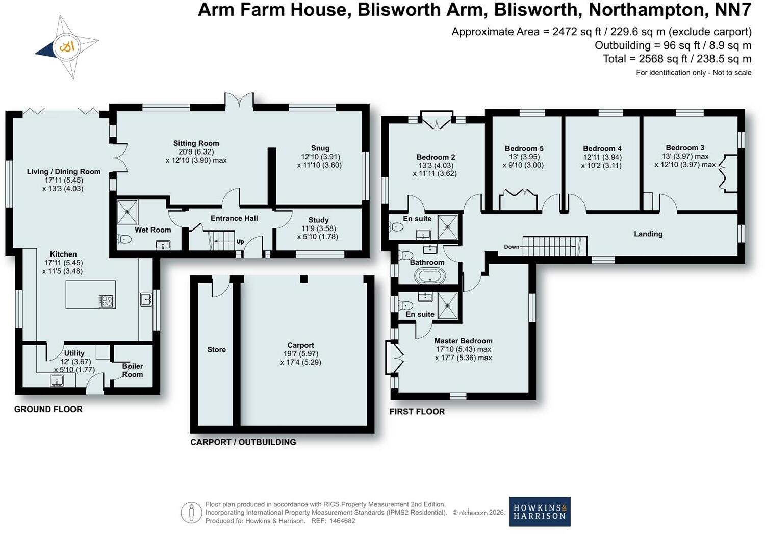 Blisworth Arm, Blisworth, NN7 floorplan