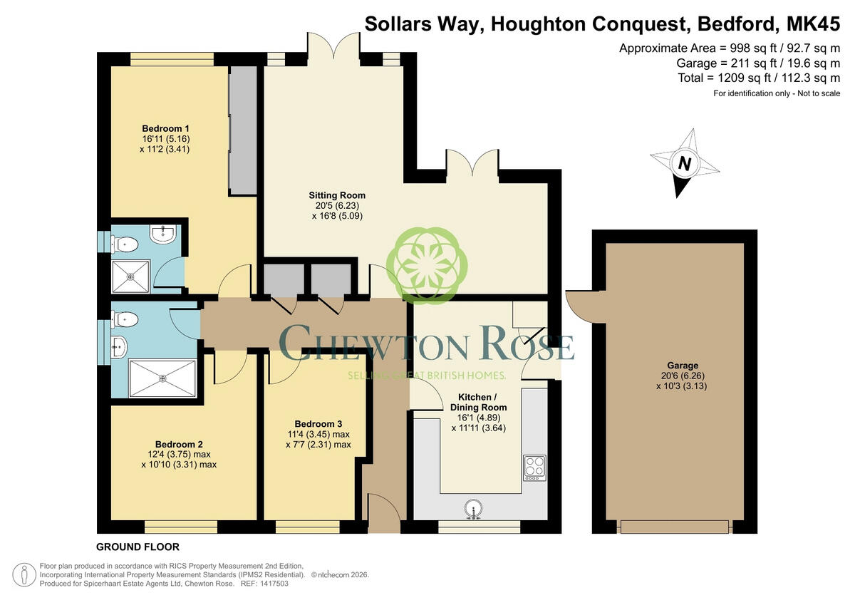 Sollars Way, Bedford floorplan