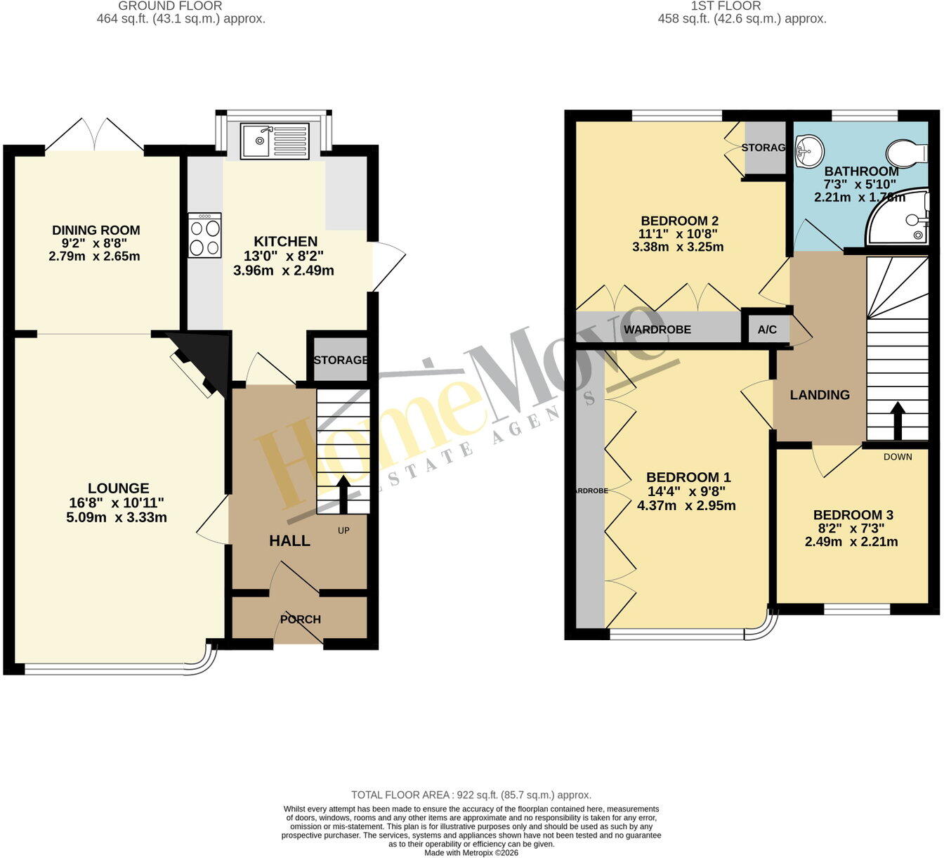 The Ringway, Queniborough, Leicester, LE7 3DP floorplan