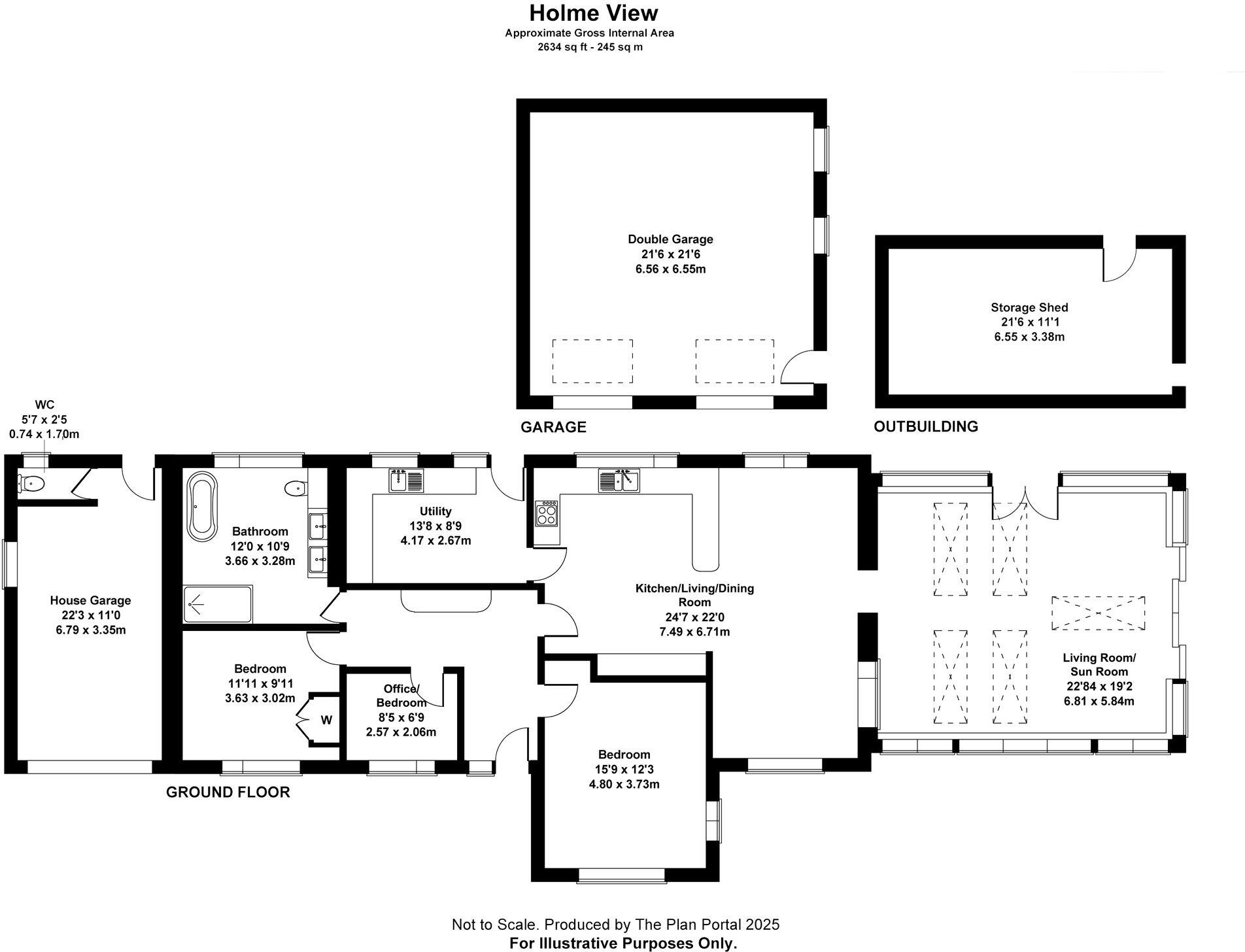 Holme View, Warwick Bridge, Carlisle, CA4 floorplan