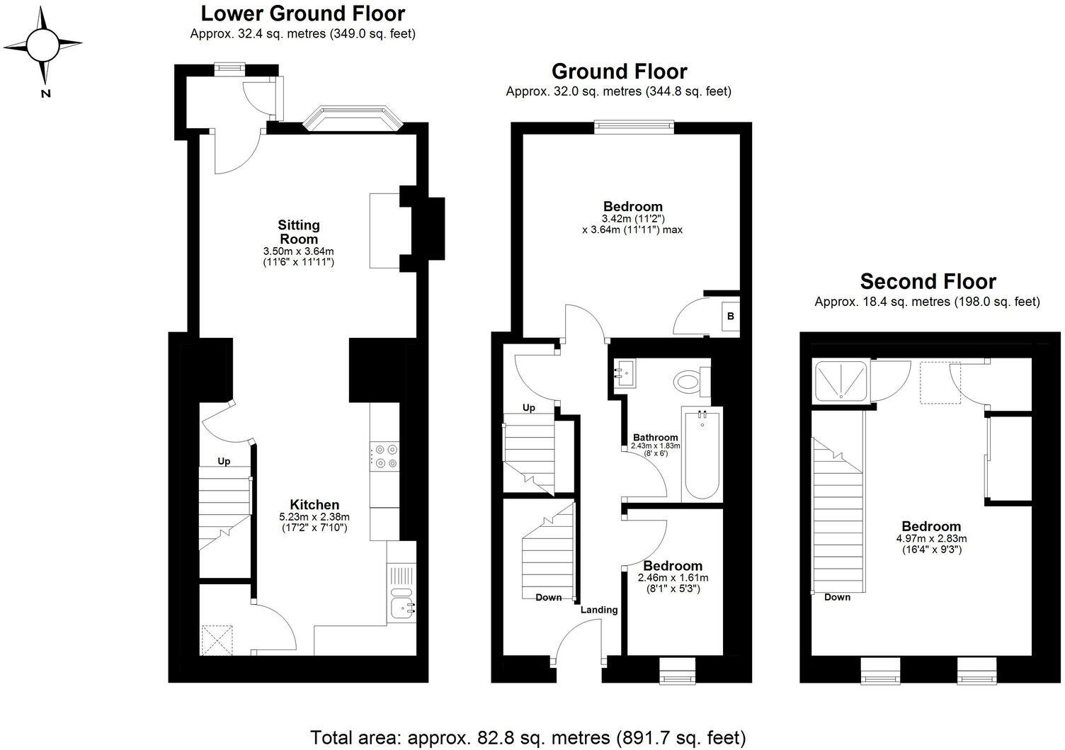 The Cloud, Wotton-under-Edge floorplan