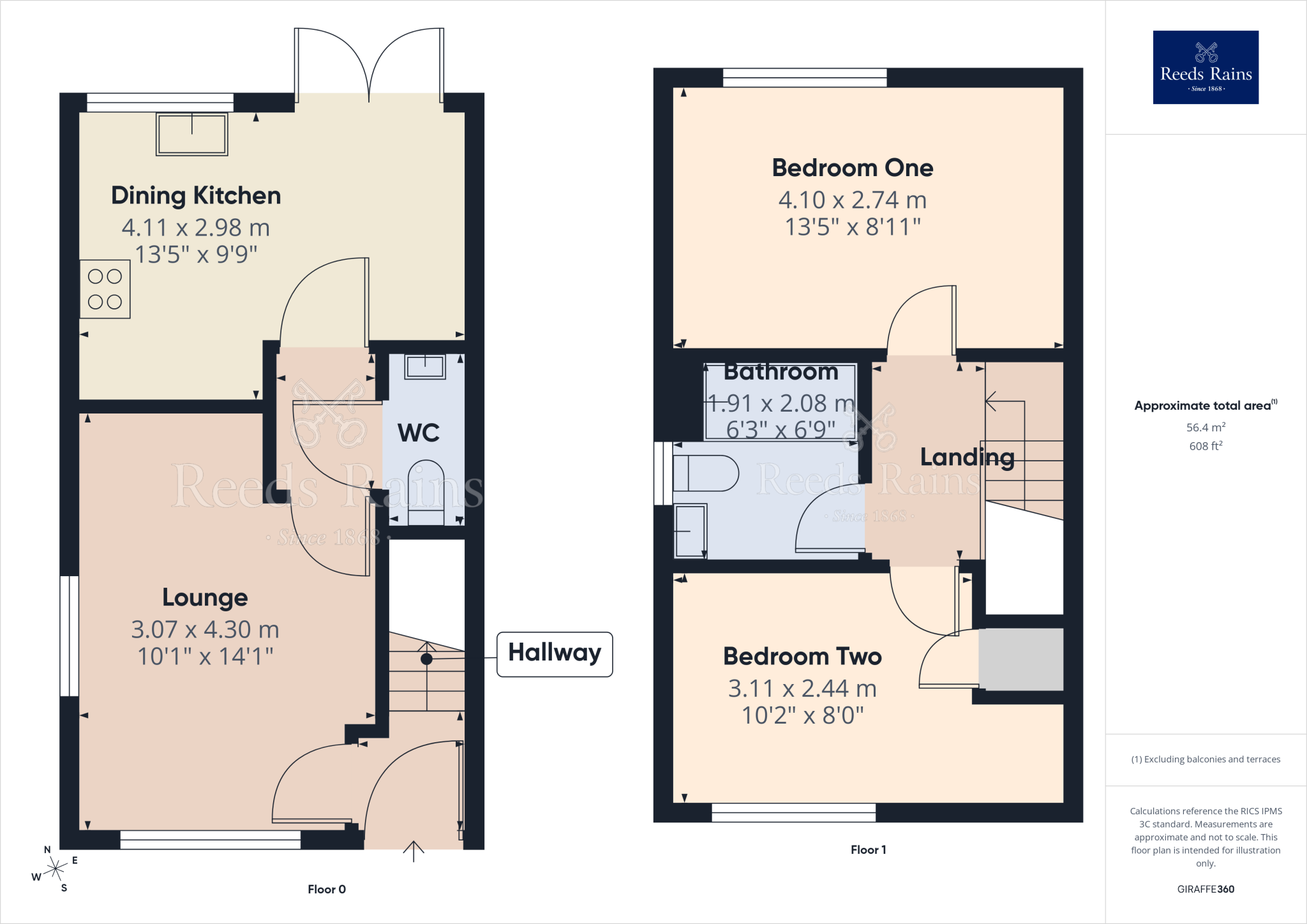 Ivy Court, Leyland, Lancashire, PR25 floorplan