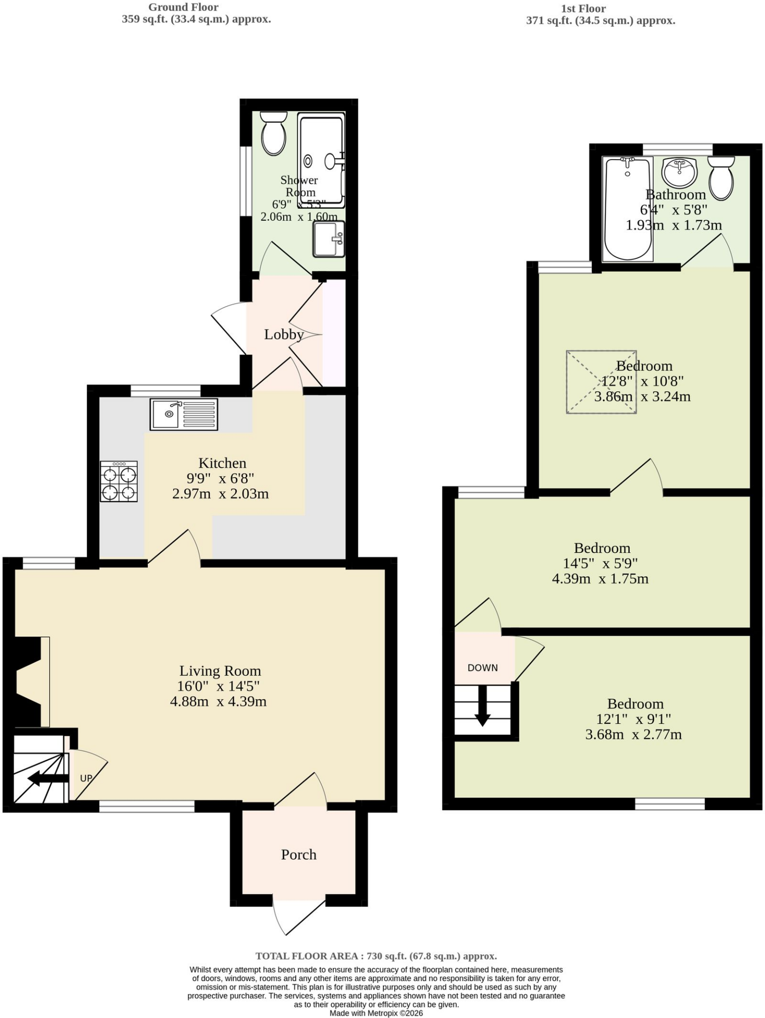 Station Road, Hopton floorplan
