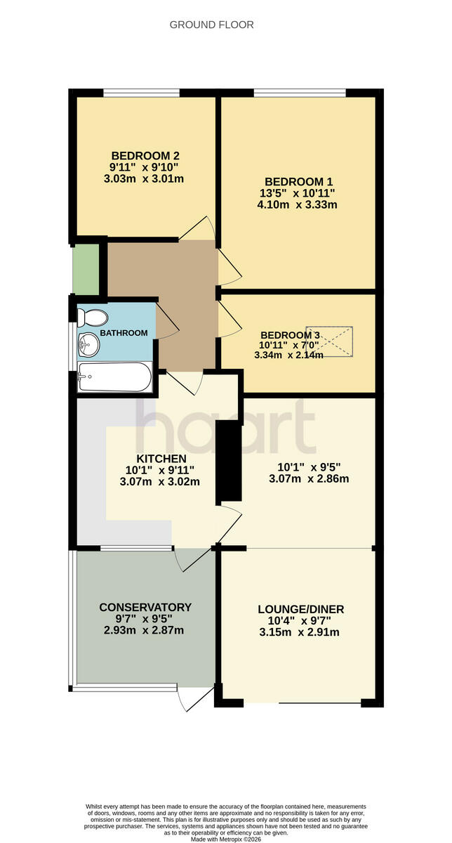 Cherryholt Avenue, March floorplan